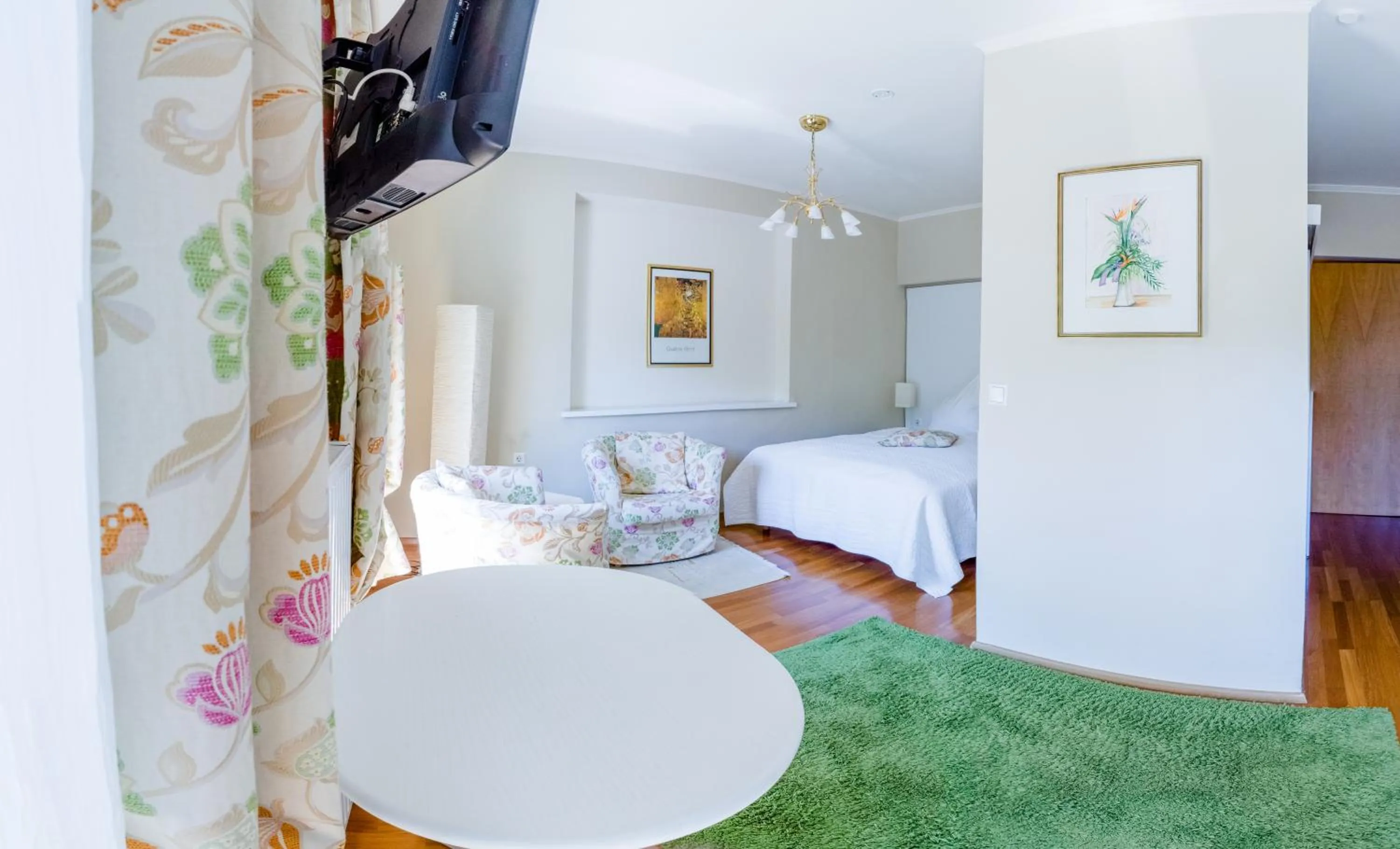 Photo of the whole room, Bed in Hotel St. Hubertushof