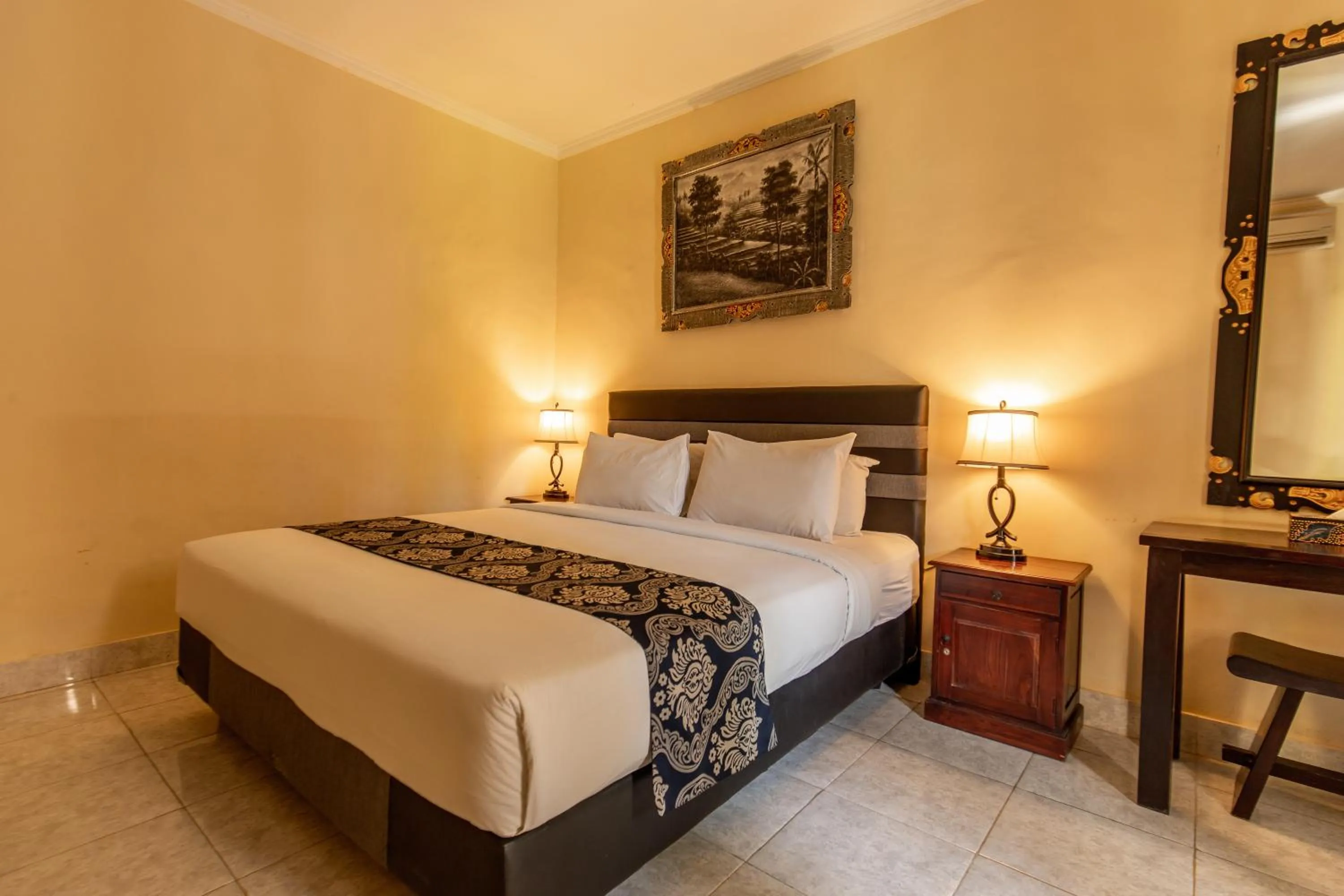 Double Room with Terrace in Beachfront Guesthouse