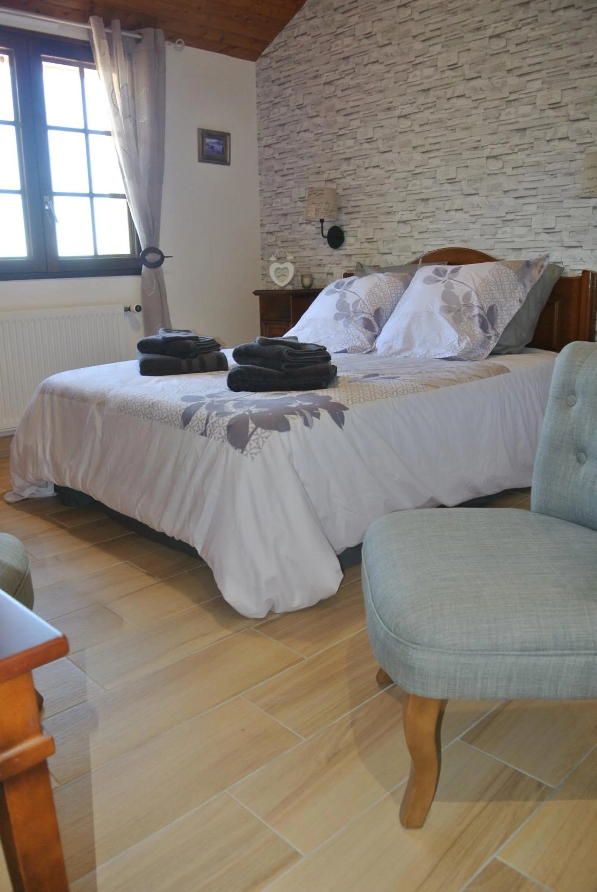 Bed in Chez Michel et Josette