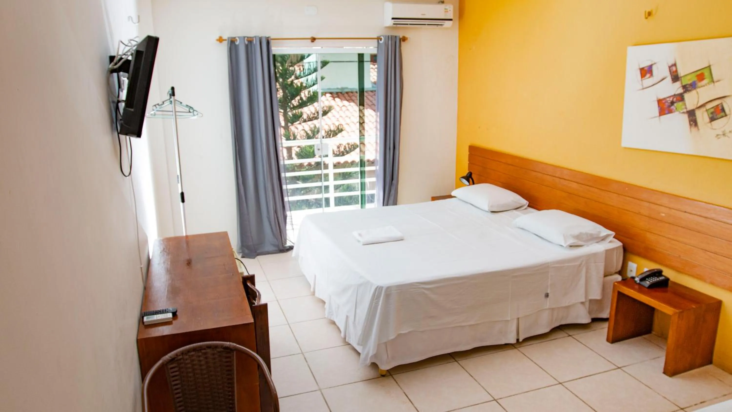 Bed in Hotel Portal dos Ventos