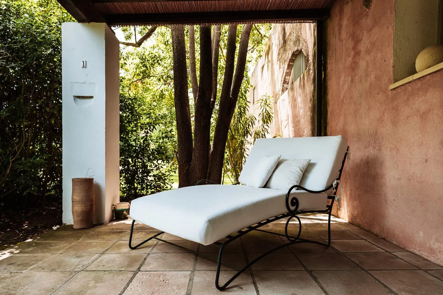 Patio in Masseria Li Foggi