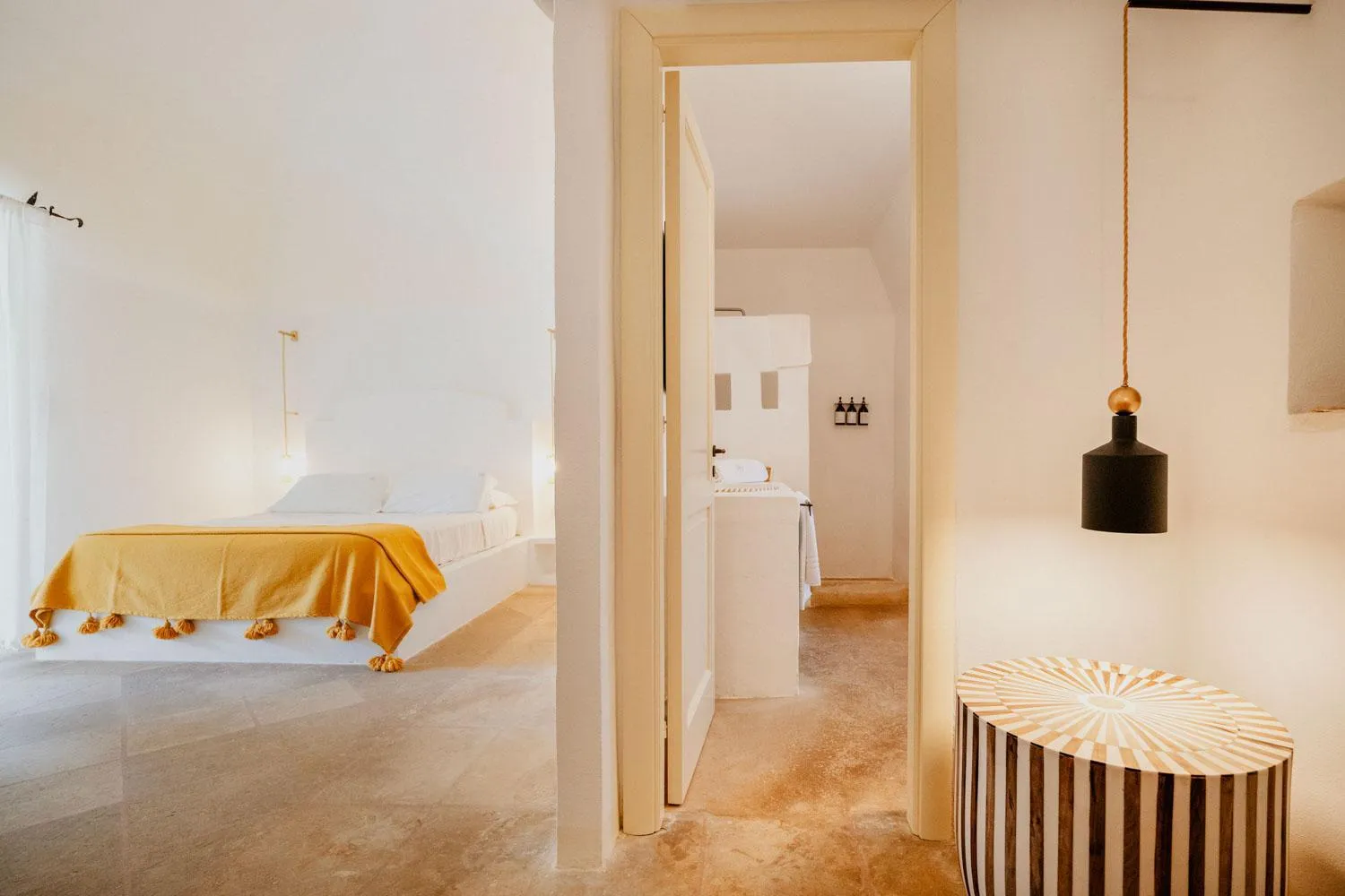 Photo of the whole room, Bed in Masseria Li Foggi