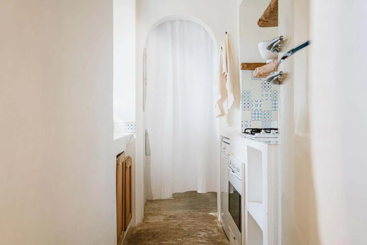 Kitchen or kitchenette in Masseria Li Foggi