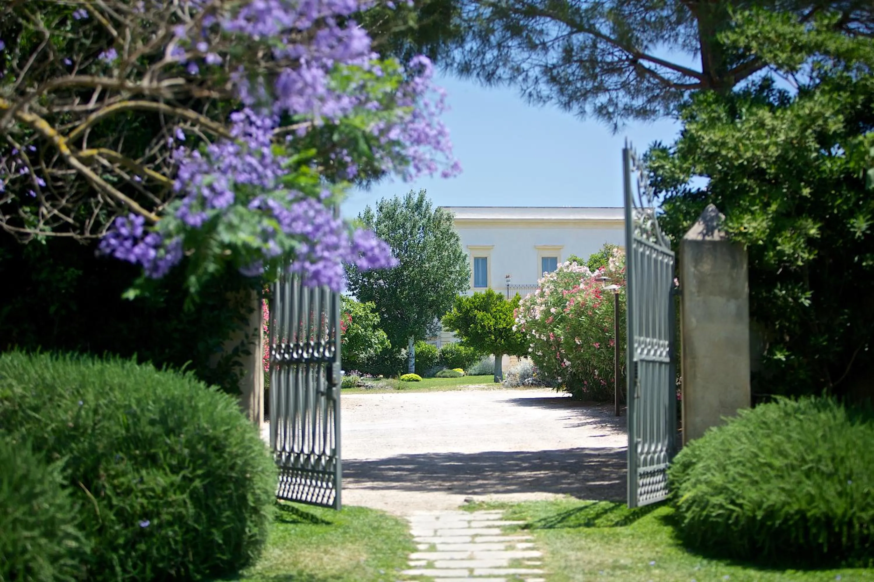 Facade/entrance in Masseria Li Foggi