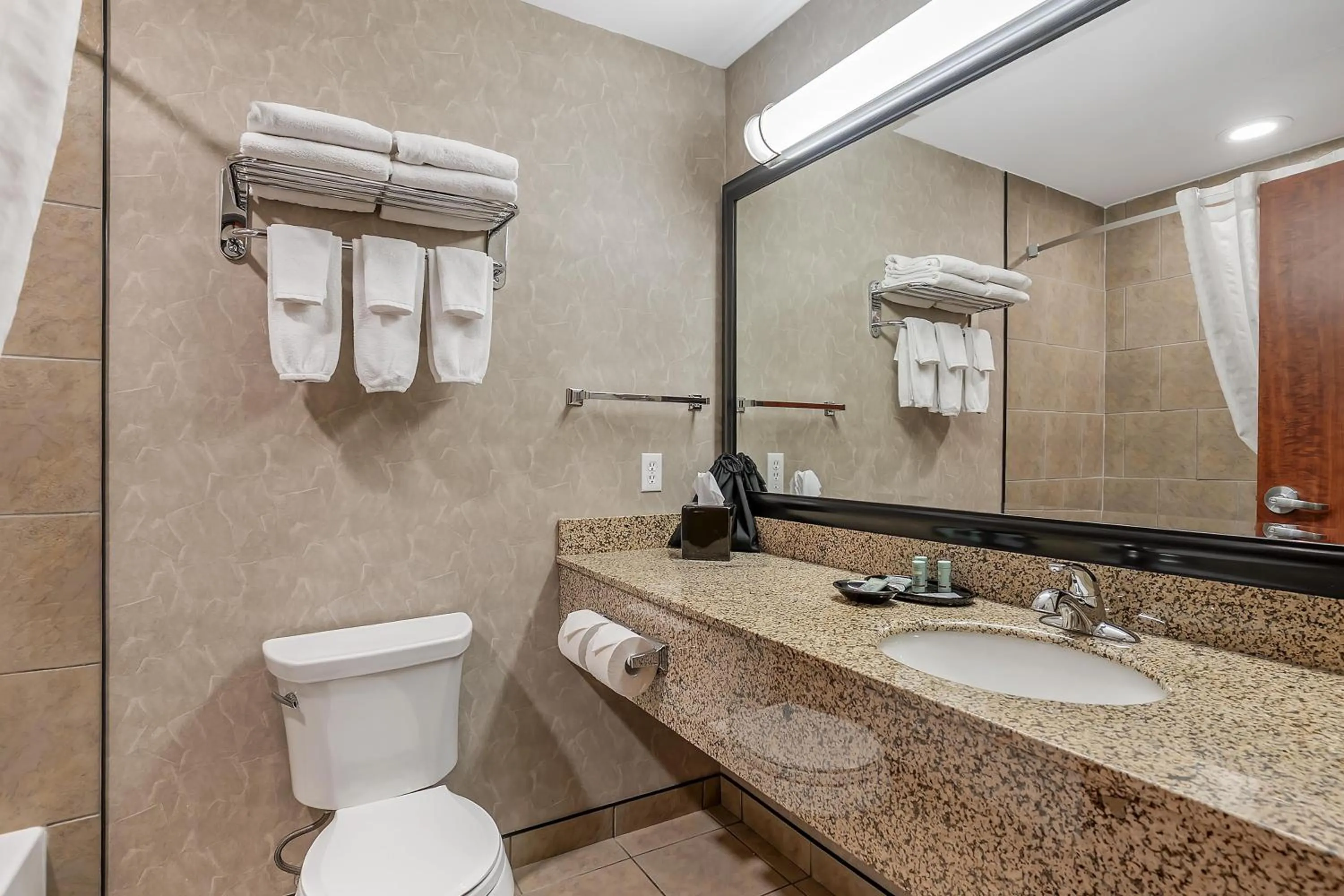 Bathroom in Best Western Blairmore