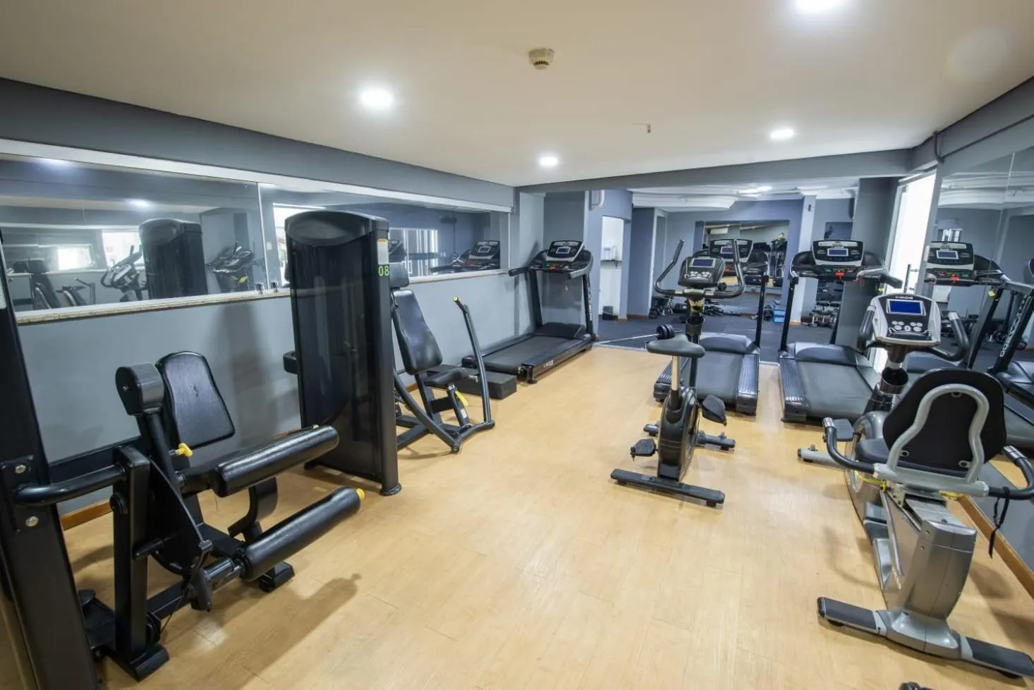 Fitness centre/facilities in Olavo Bilac Hotel