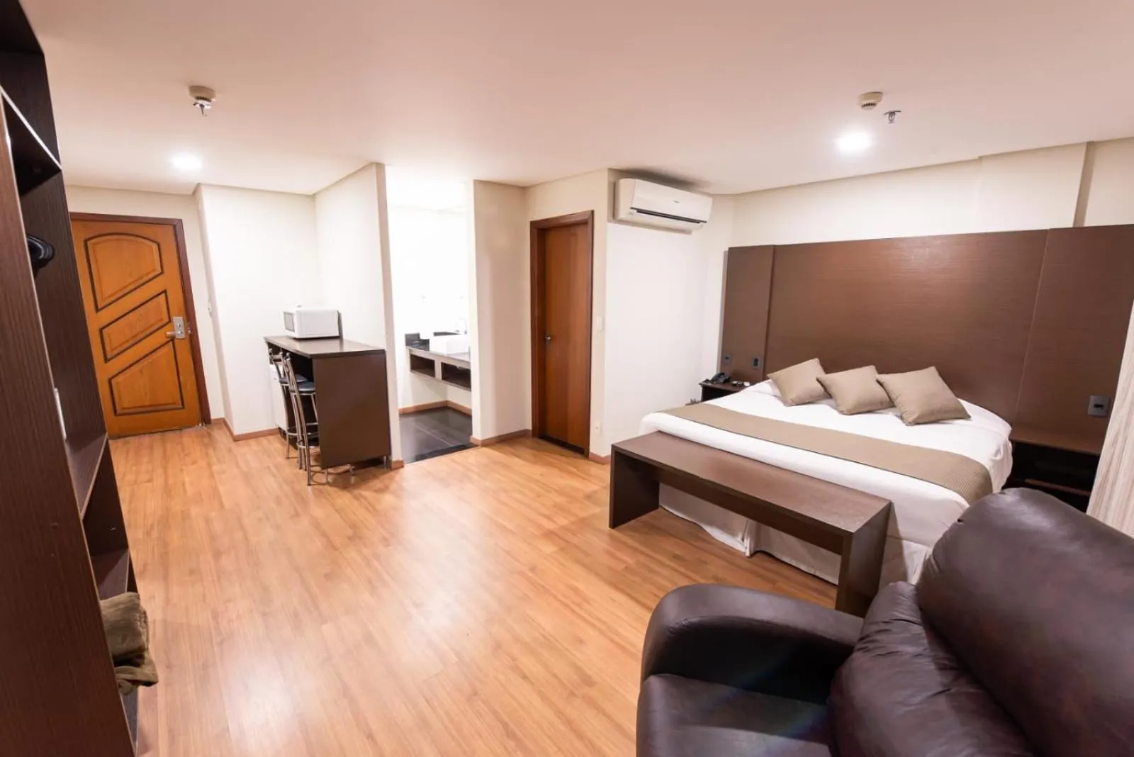 Bed in Olavo Bilac Hotel