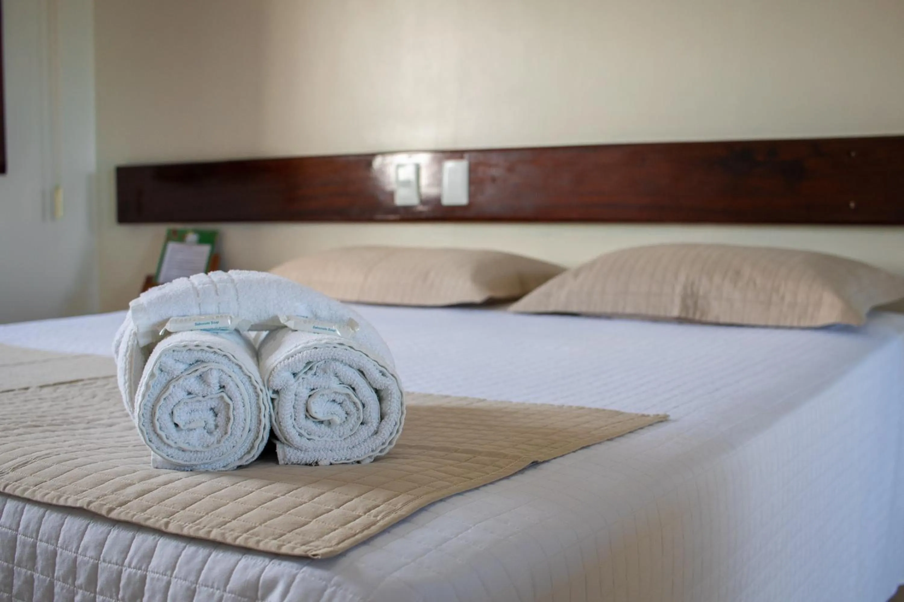 Bed in Hotel Pousada Dos Ventos