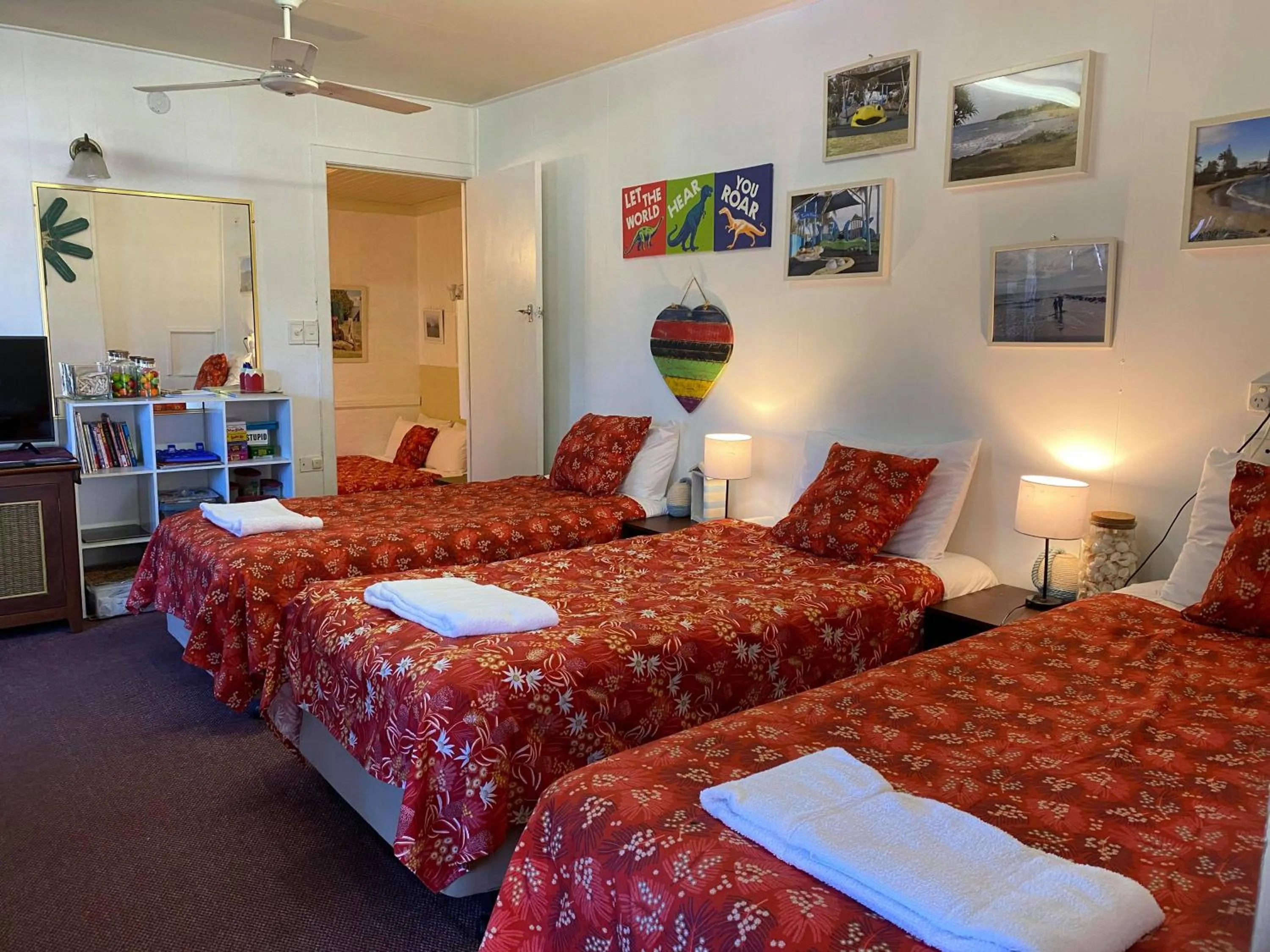 Family Double Room in Bundaberg Coral Villa Motor Inn