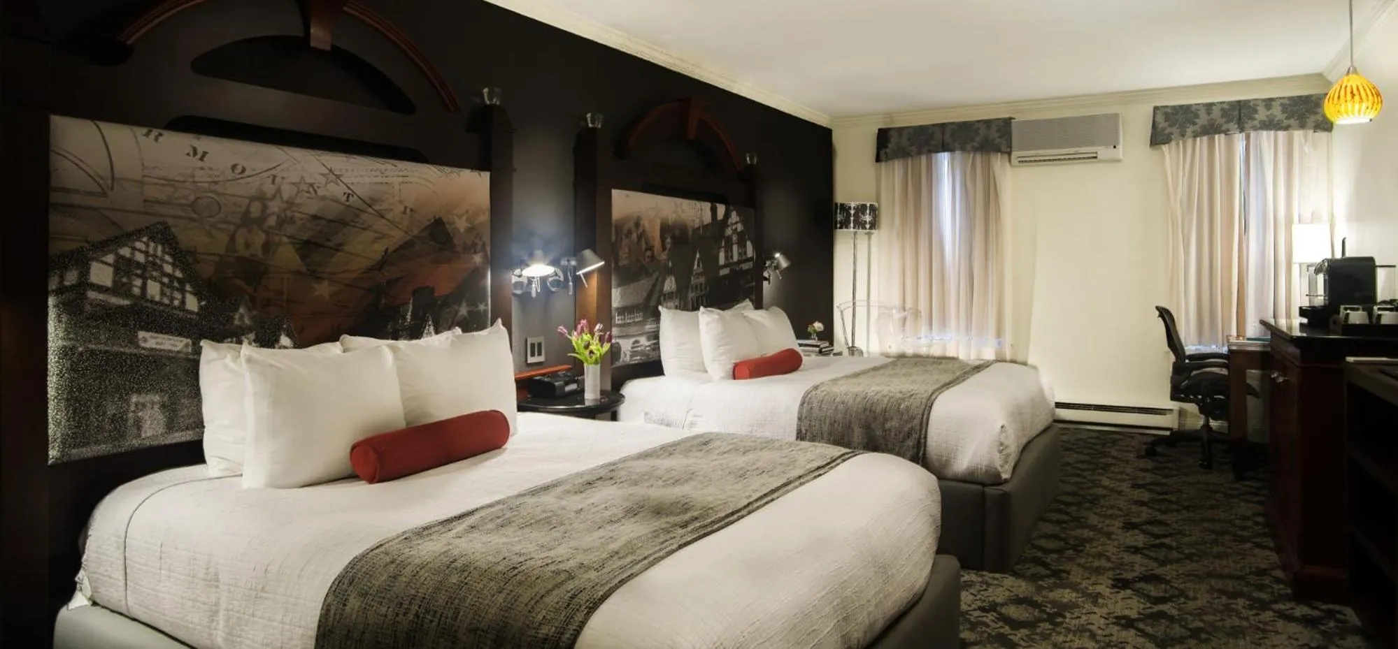 Bed in Chestnut Hill Hotel