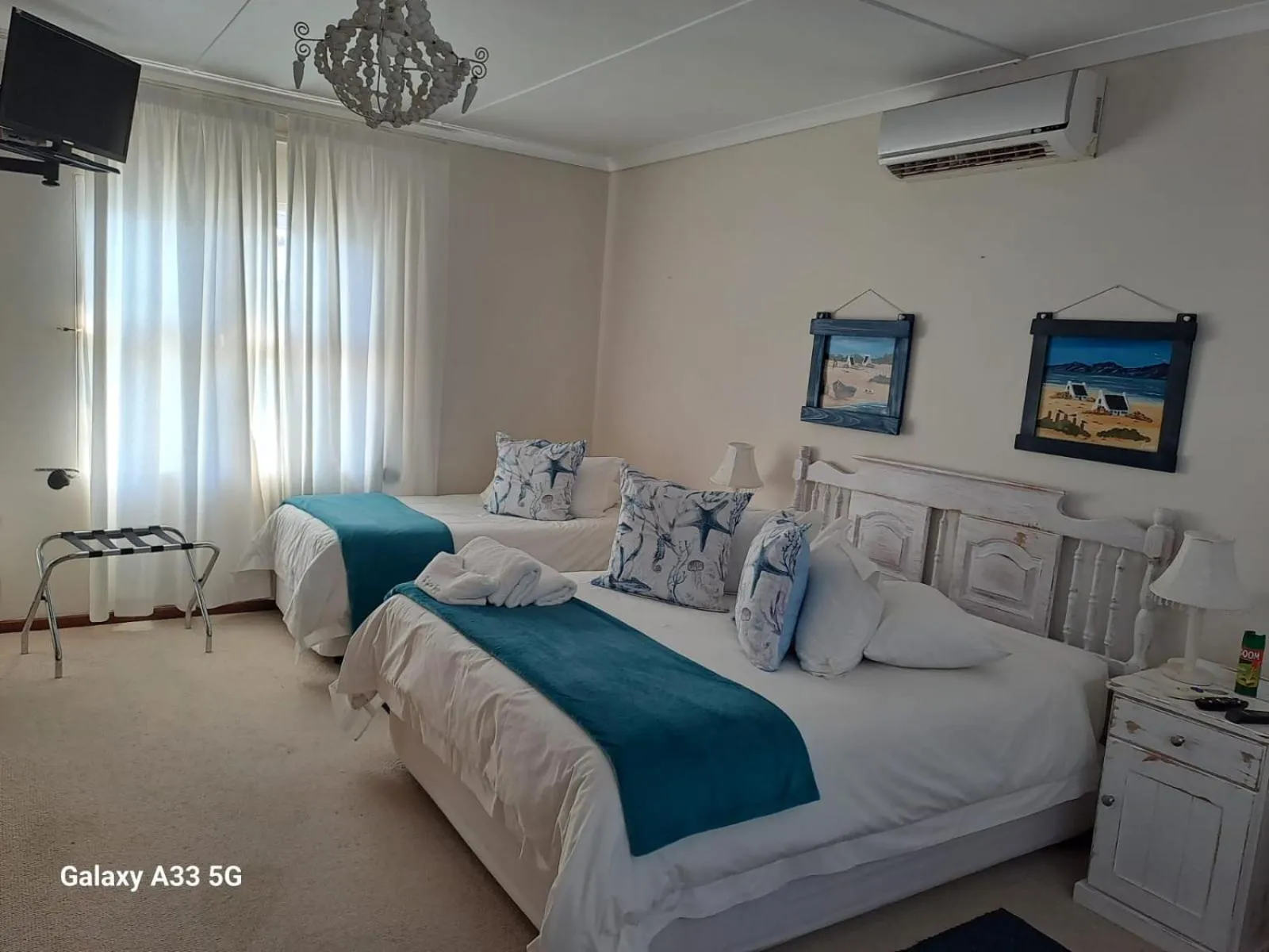 Bed in The Golden Grape B&B