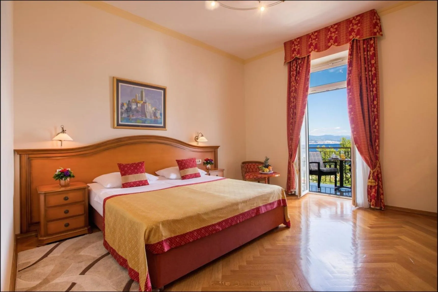Bed in Hotel Galeb