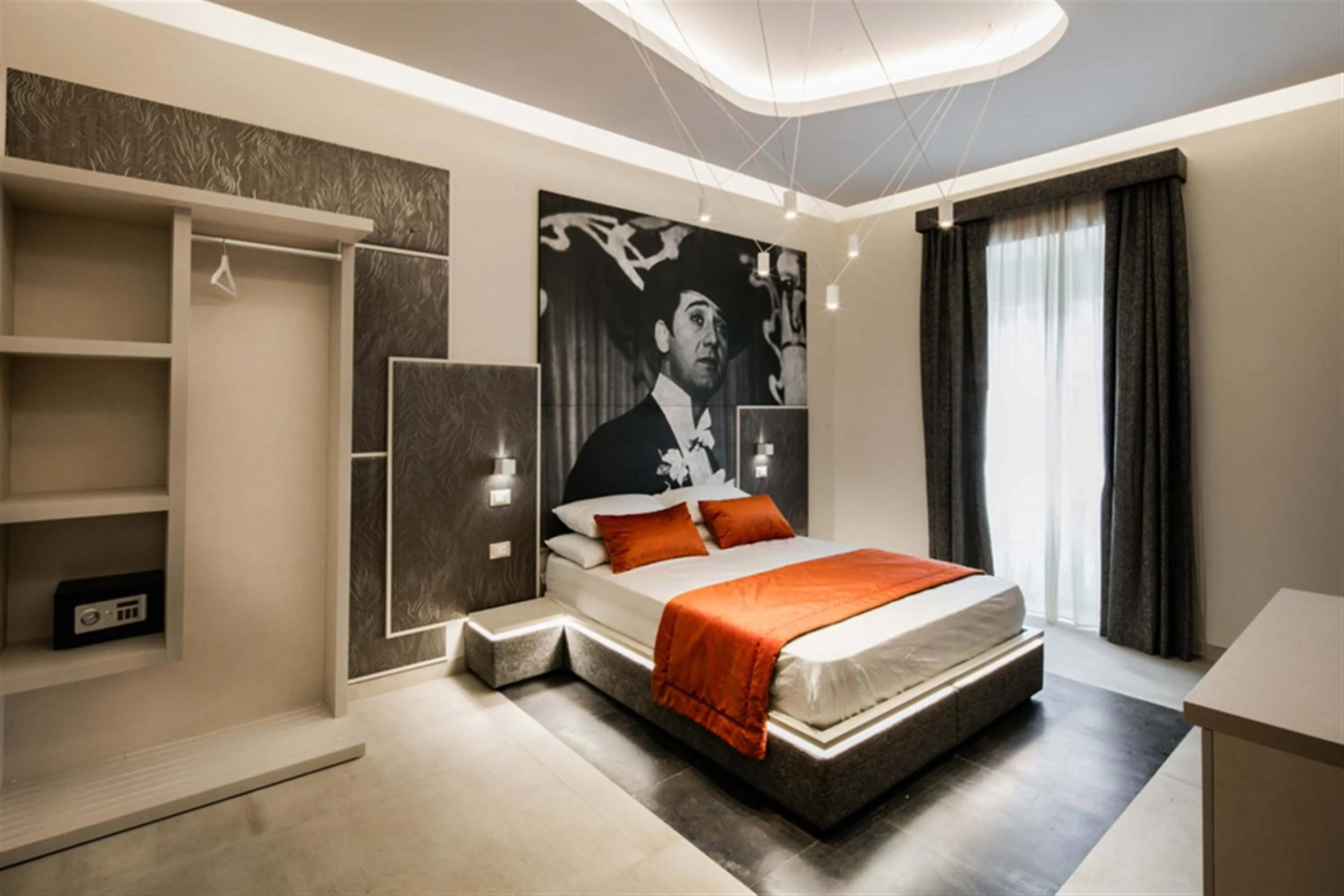 Bedroom, Bed in Via Veneto Luxury Suites