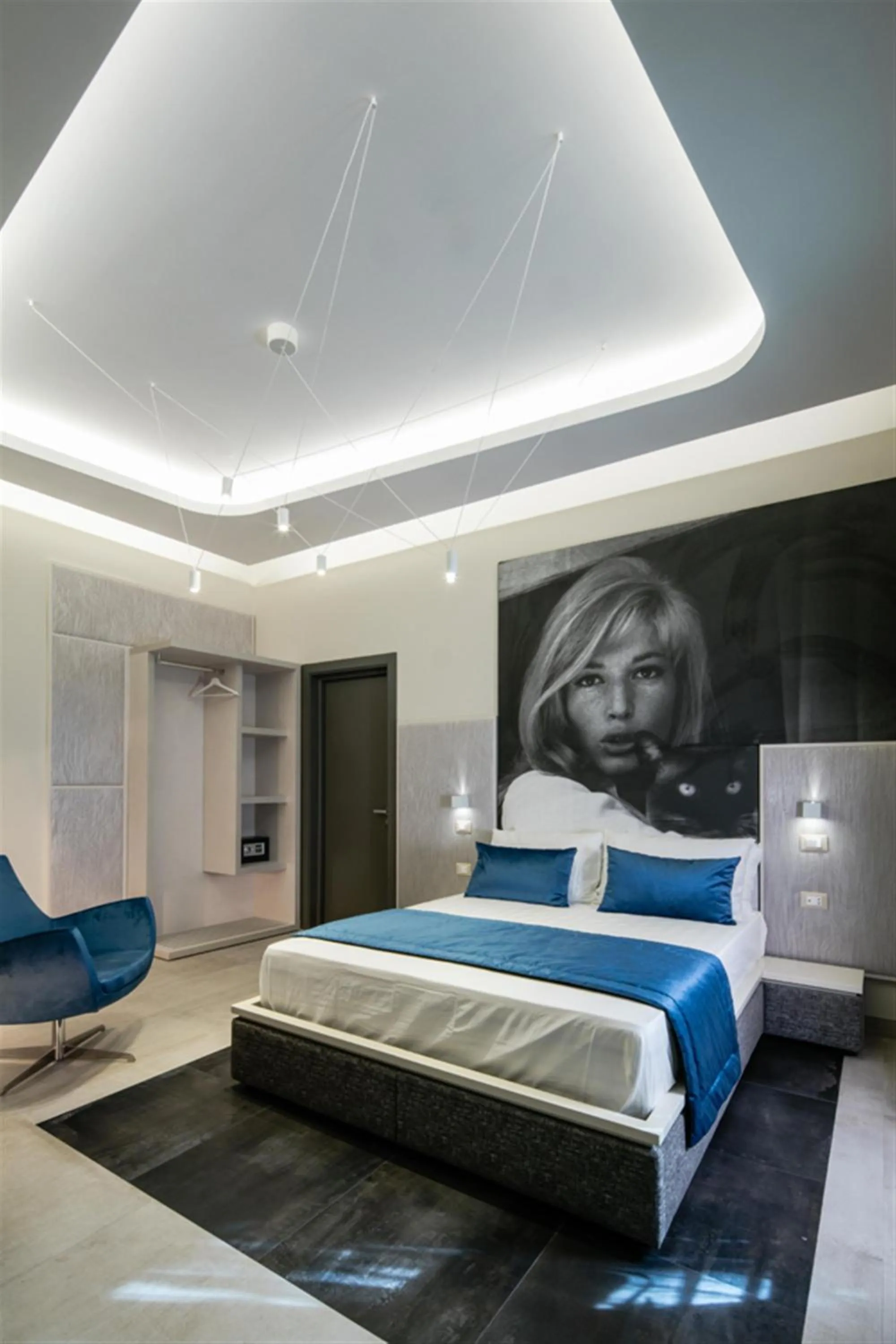 Bedroom, Bed in Via Veneto Luxury Suites