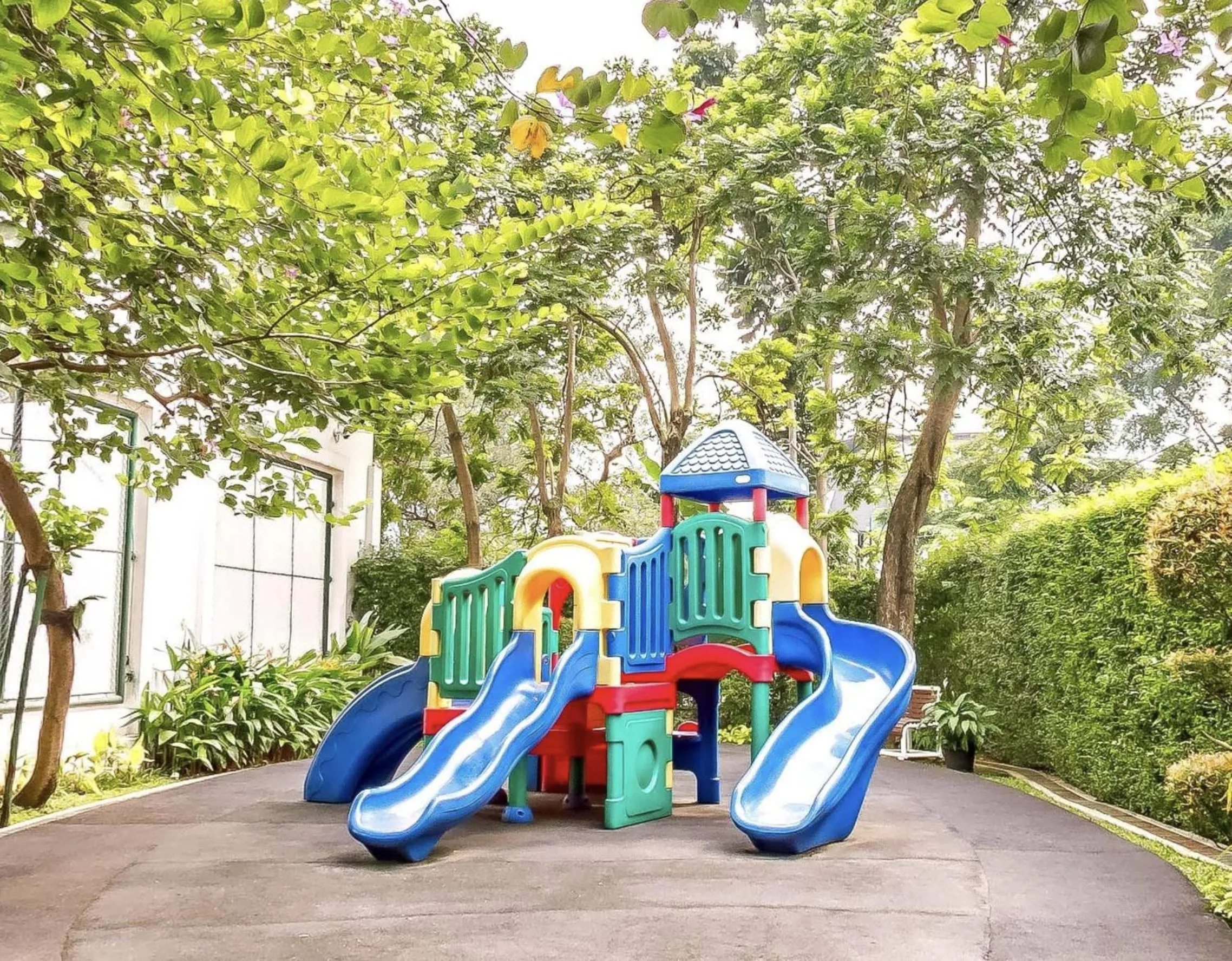 Children play ground in Fraser Residence Sudirman Jakarta
