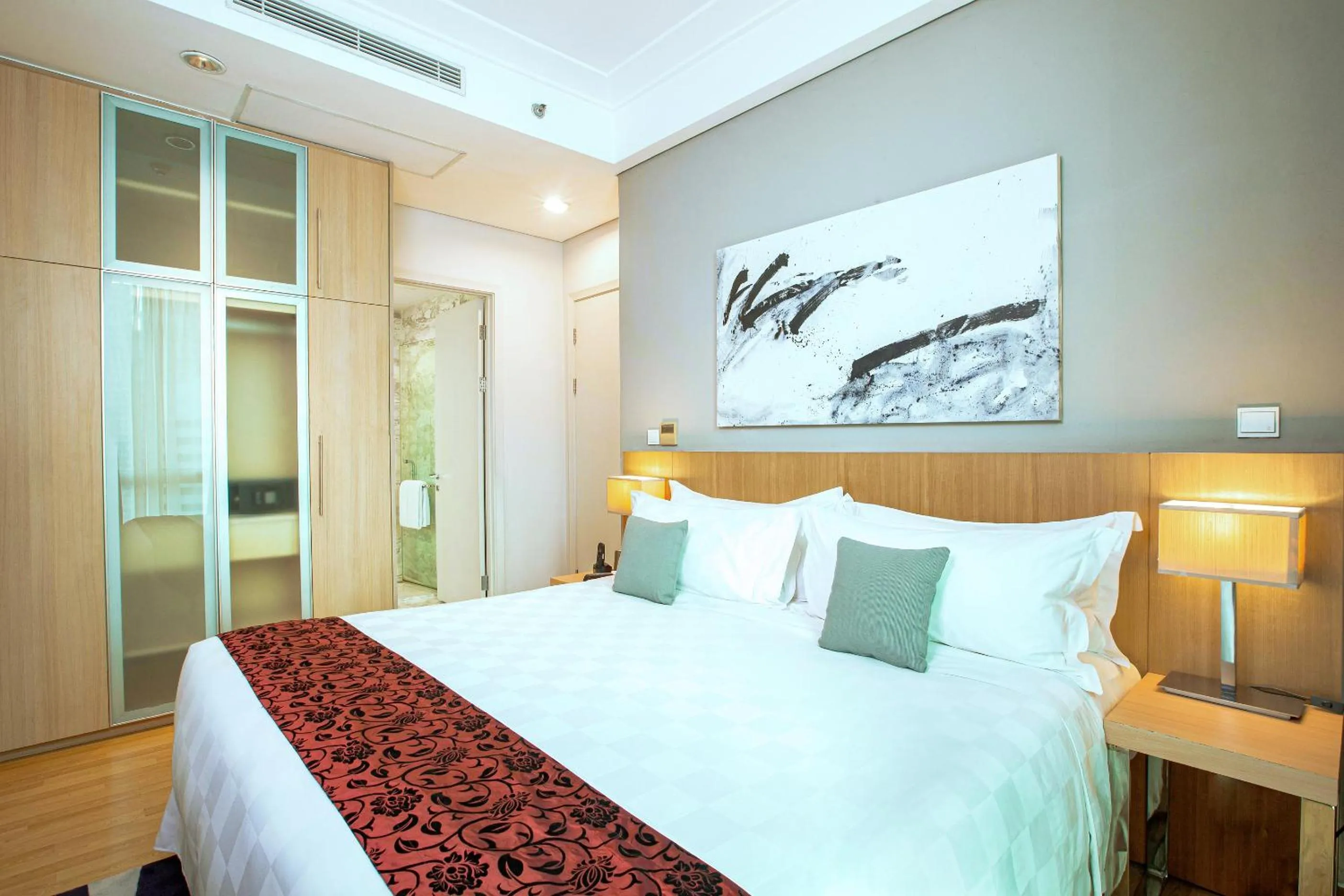 Bedroom, Bed in Fraser Residence Sudirman Jakarta