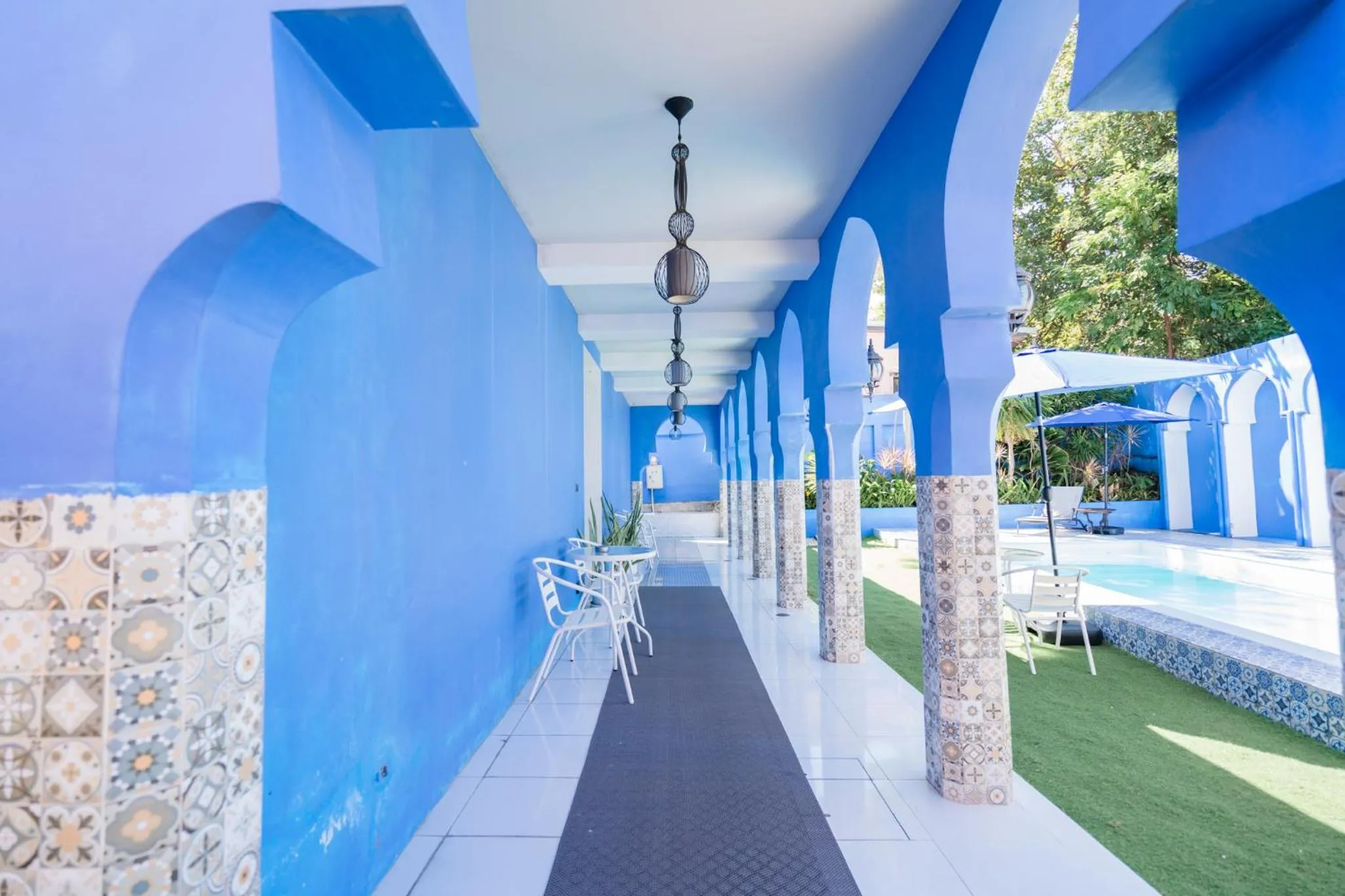 Pool view in The Panwa Guesthouse, Phuket