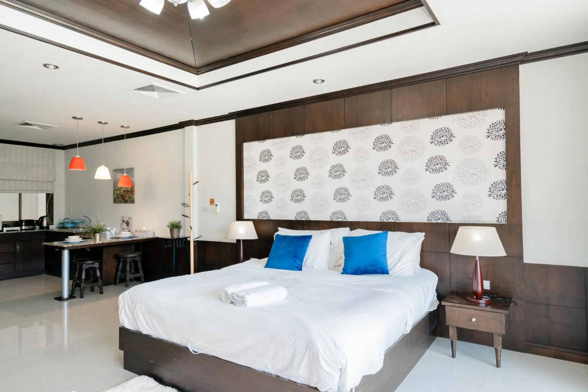 Bed in The Panwa Guesthouse, Phuket