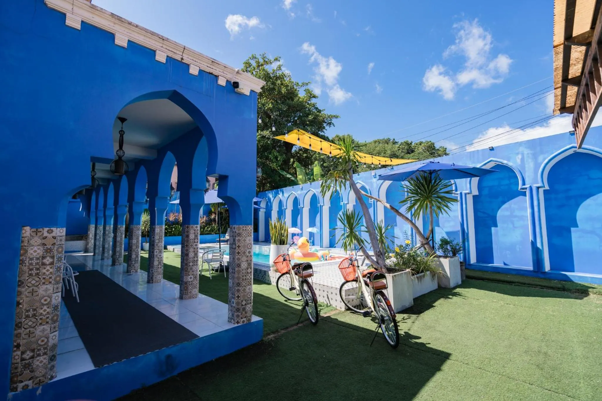 Pool view in The Panwa Guesthouse, Phuket