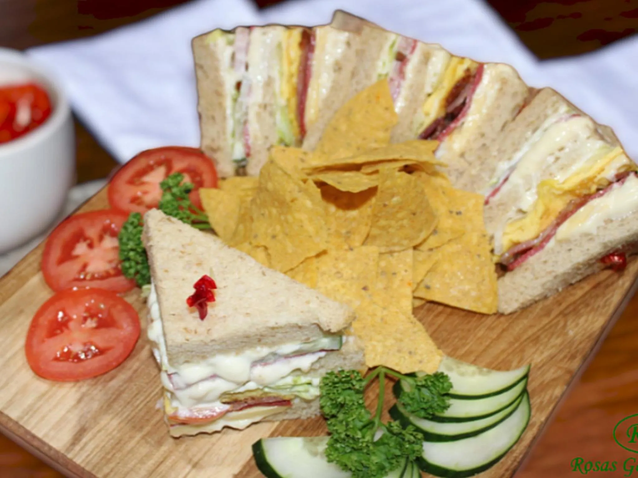 Food in Rosas Garden Hotel