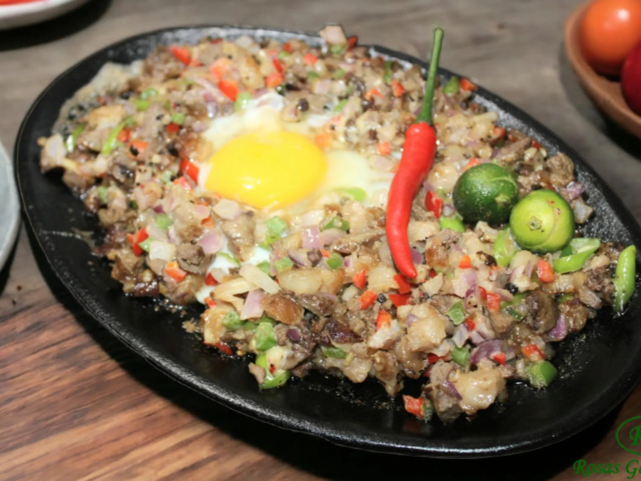 Food in Rosas Garden Hotel