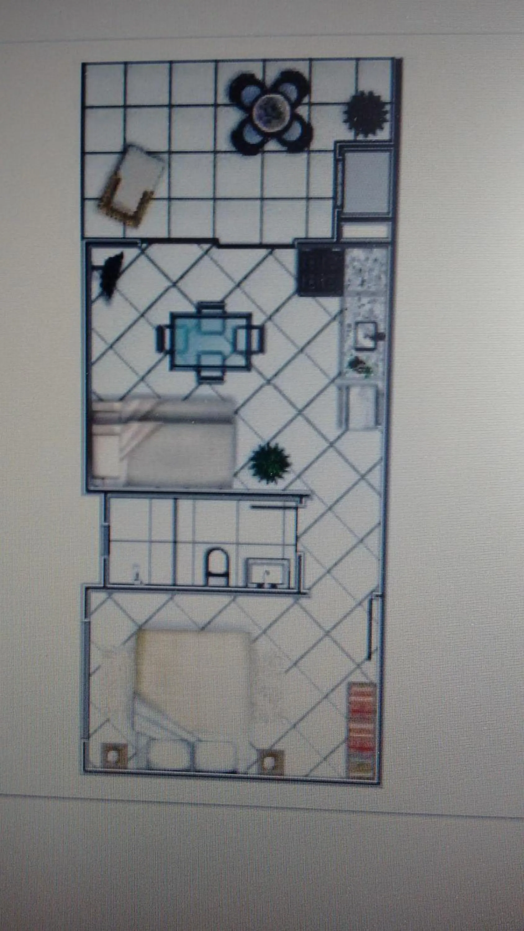 Floor plan in Residencial Praia Bombas