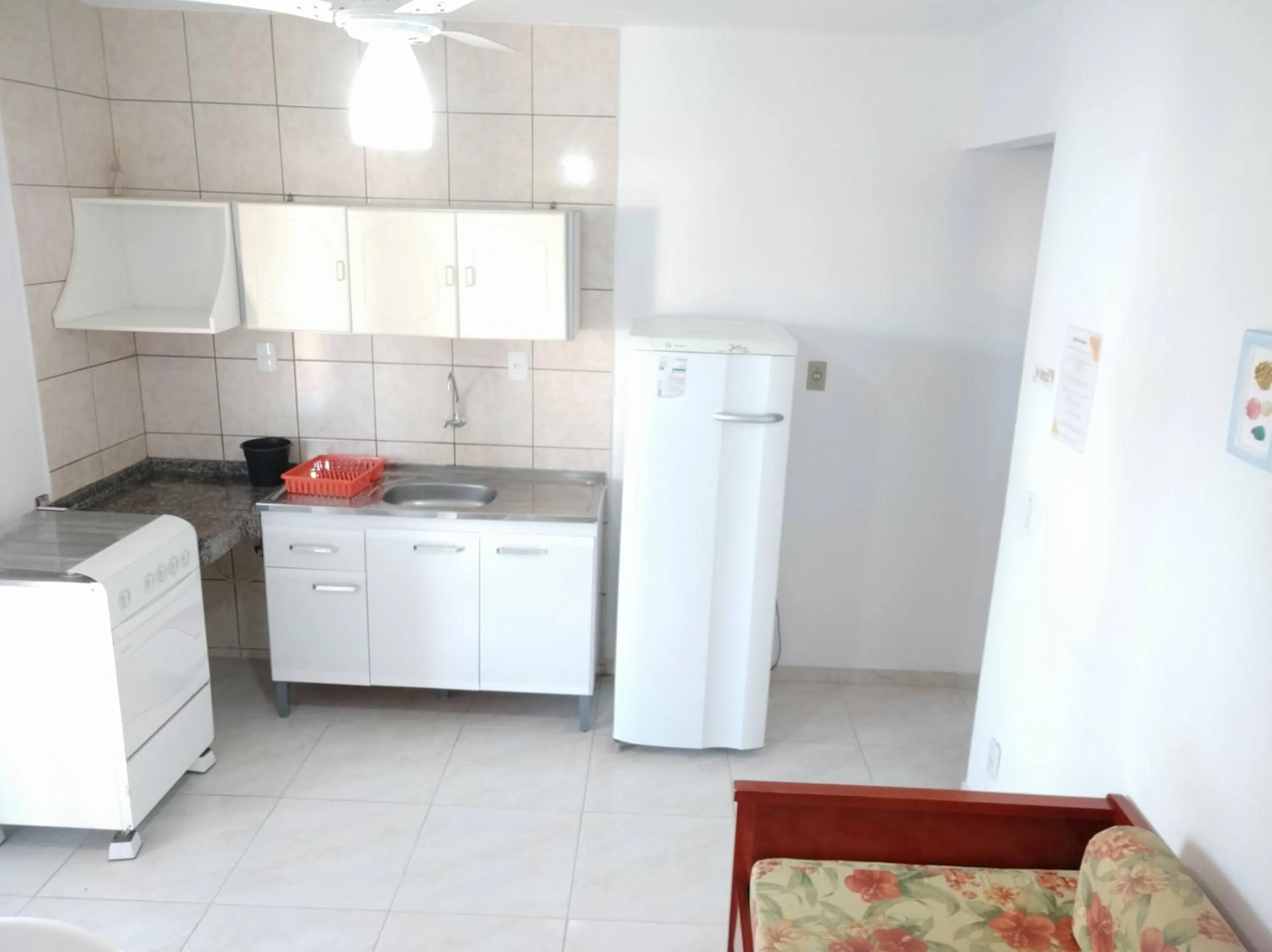 Kitchen or kitchenette in Residencial Praia Bombas