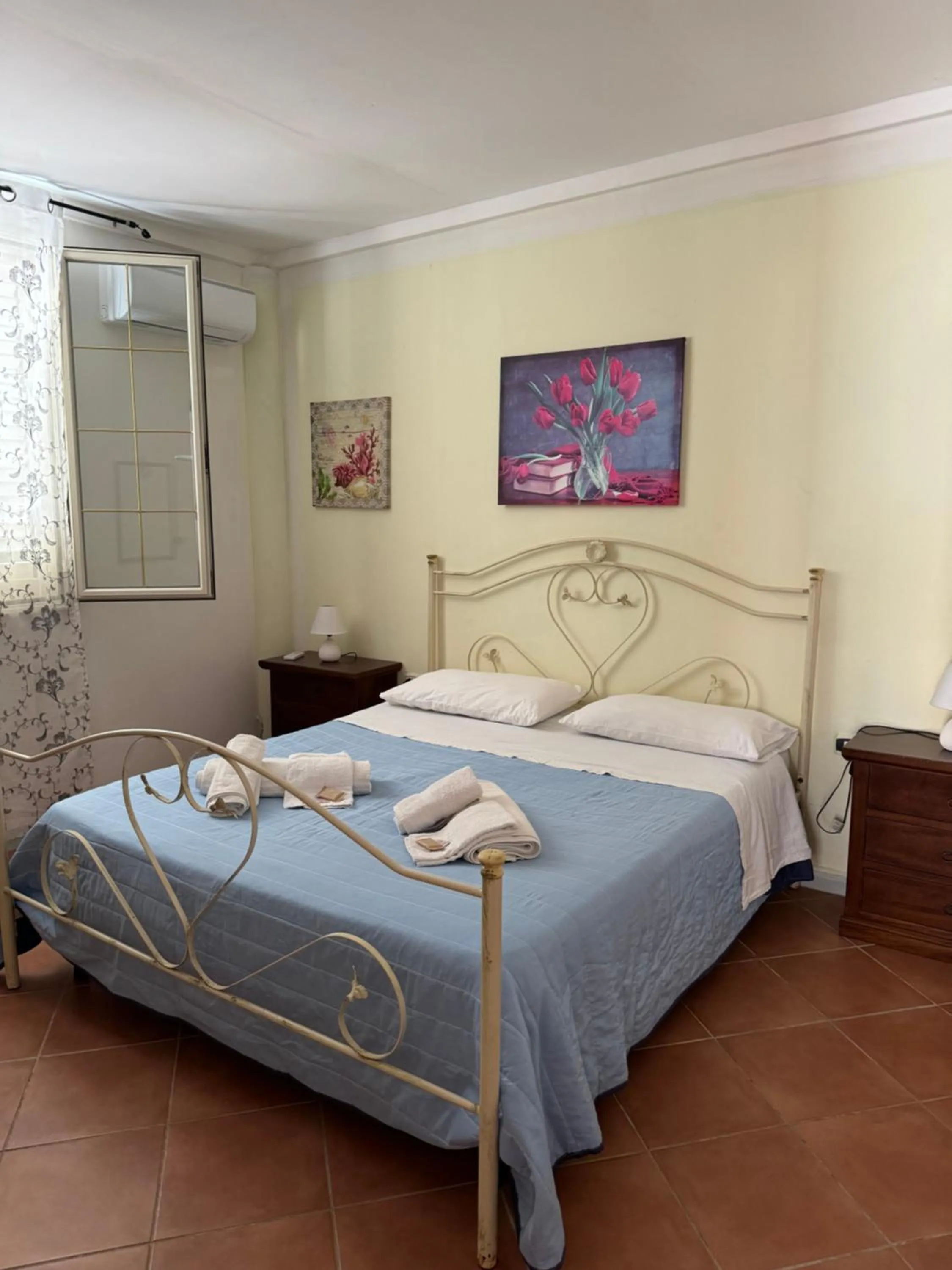 Bedroom, Bed in Residence La Conchiglia