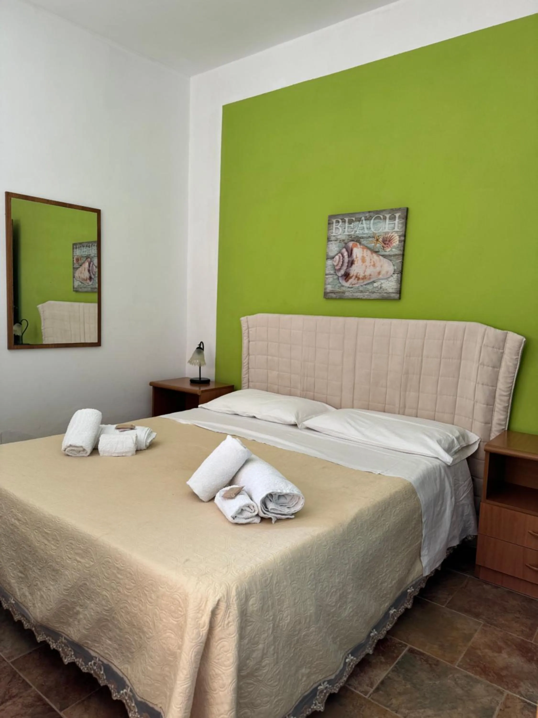 Photo of the whole room, Bed in Residence La Conchiglia