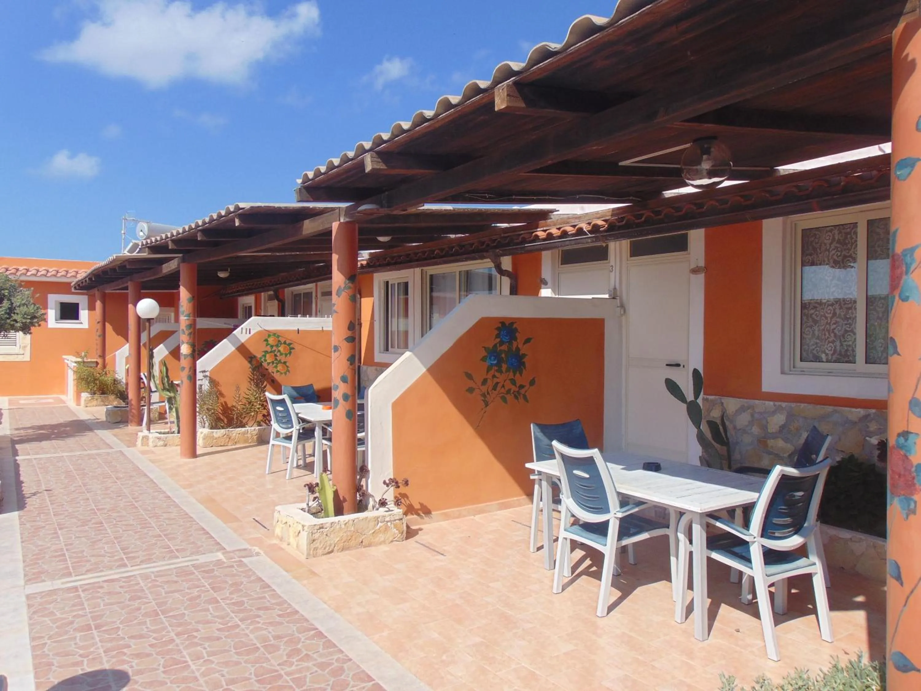 Patio in Residence La Conchiglia