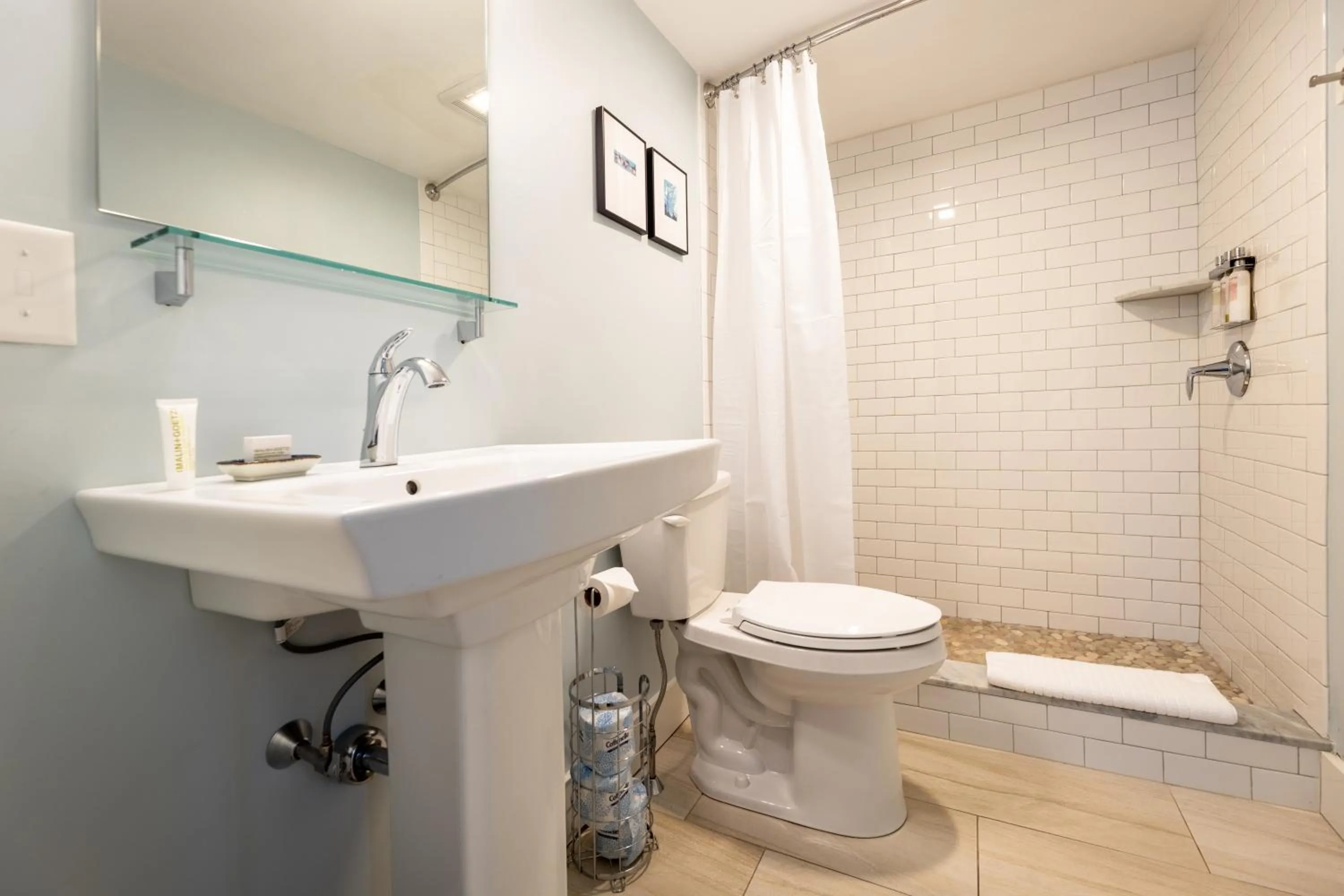 Shower in The Sailmaker's House