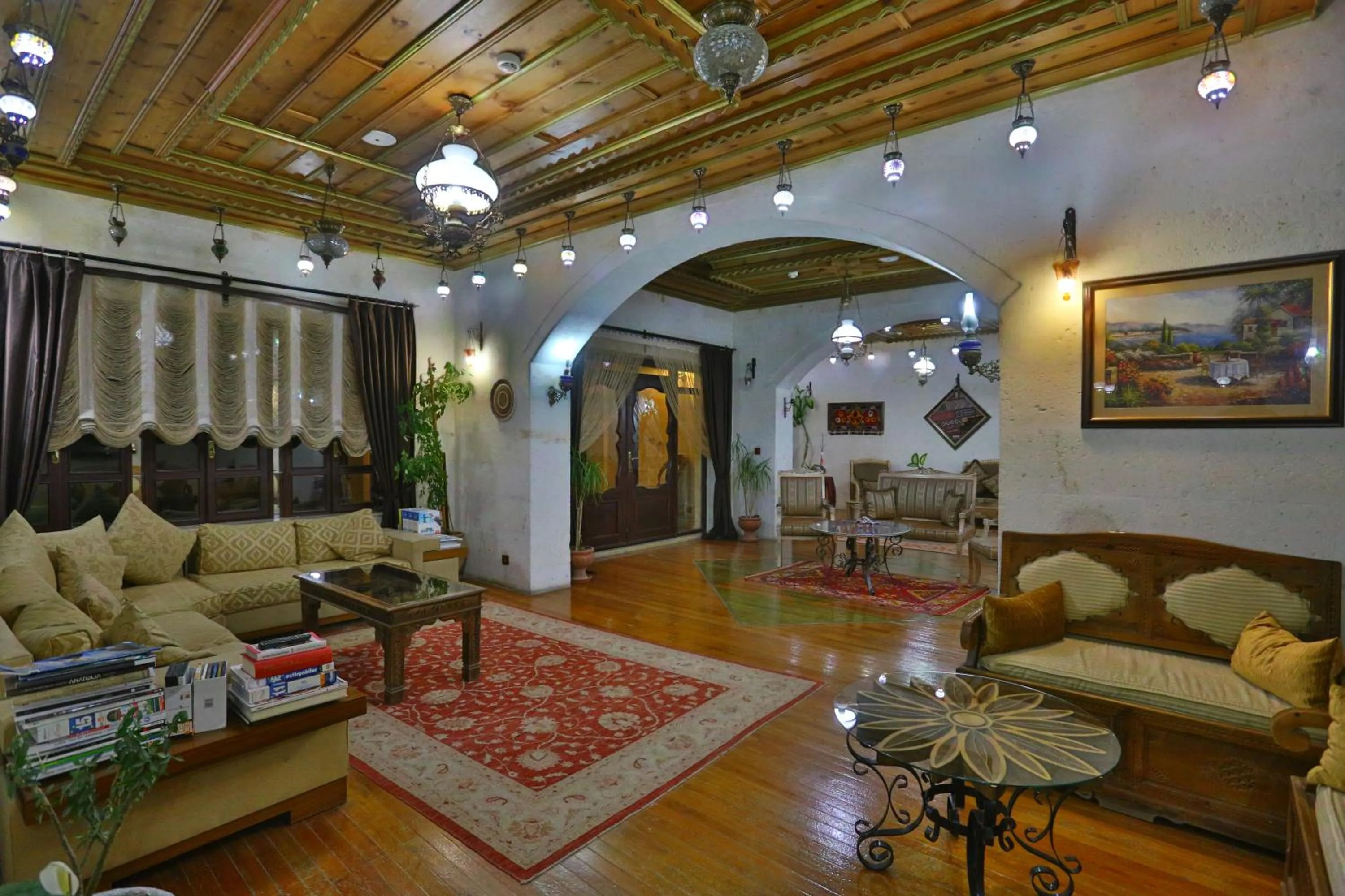 Lobby or reception in MDC Cave Hotel Cappadocia