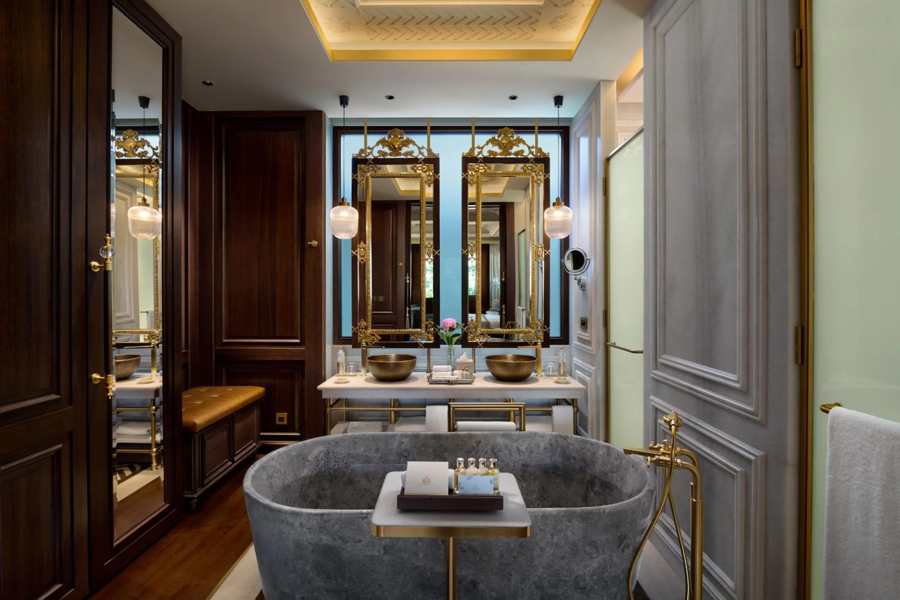 Bathroom in The Leela Palace Udaipur