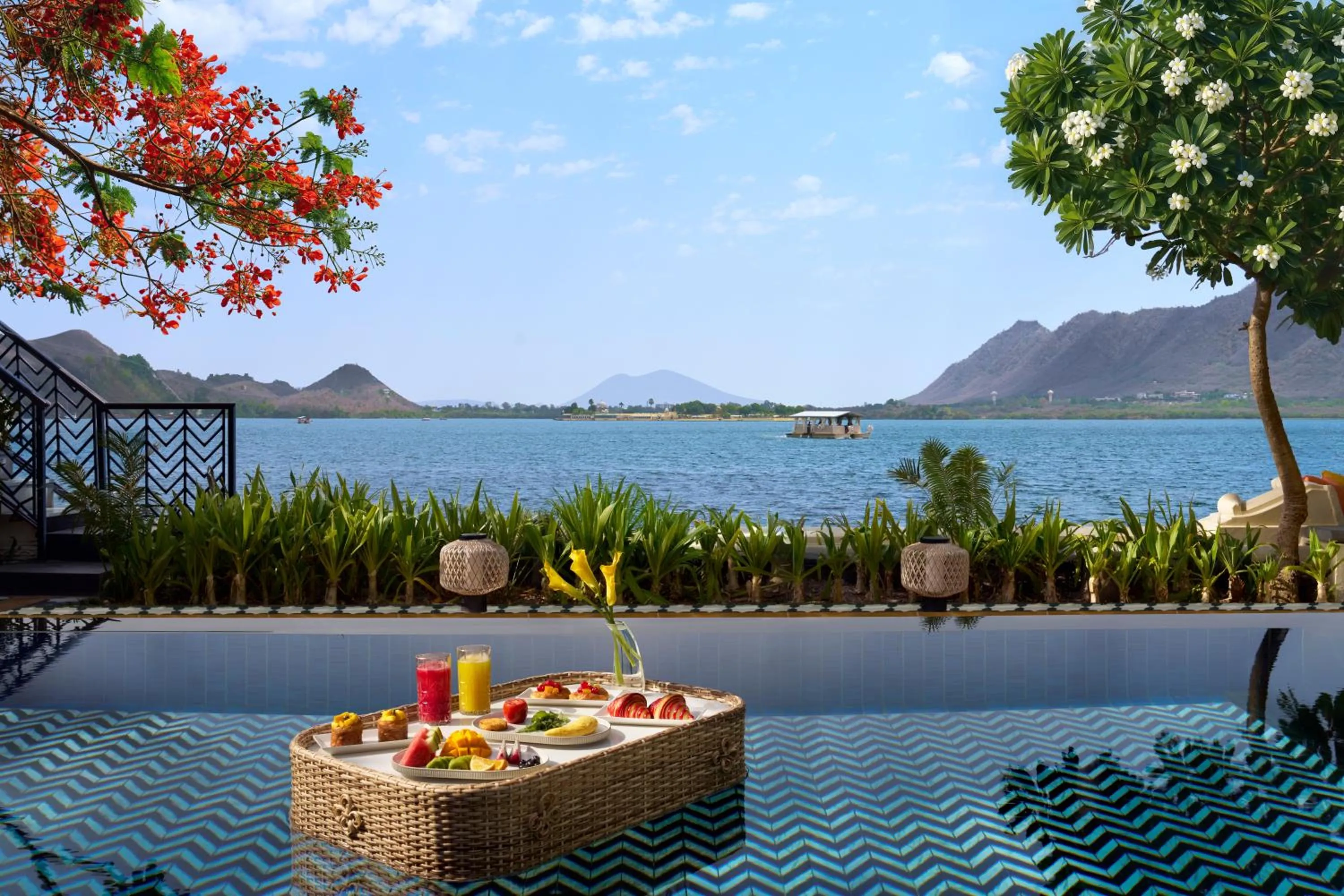 Natural landscape in The Leela Palace Udaipur