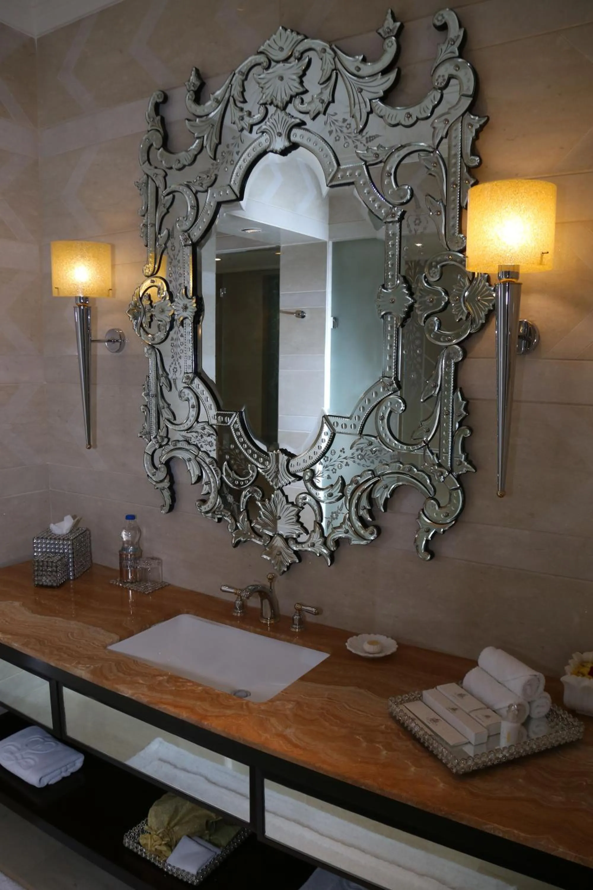 Bathroom in The Leela Palace Udaipur
