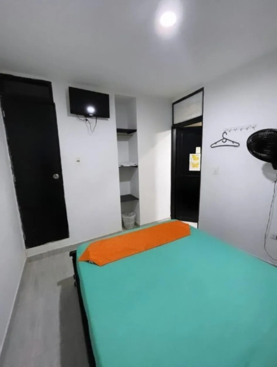 Bed in Casa Turística Realismo Mágico