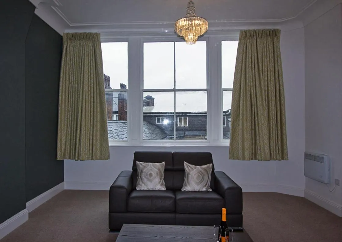 Living room in The Castle Collection 14 Cook Street