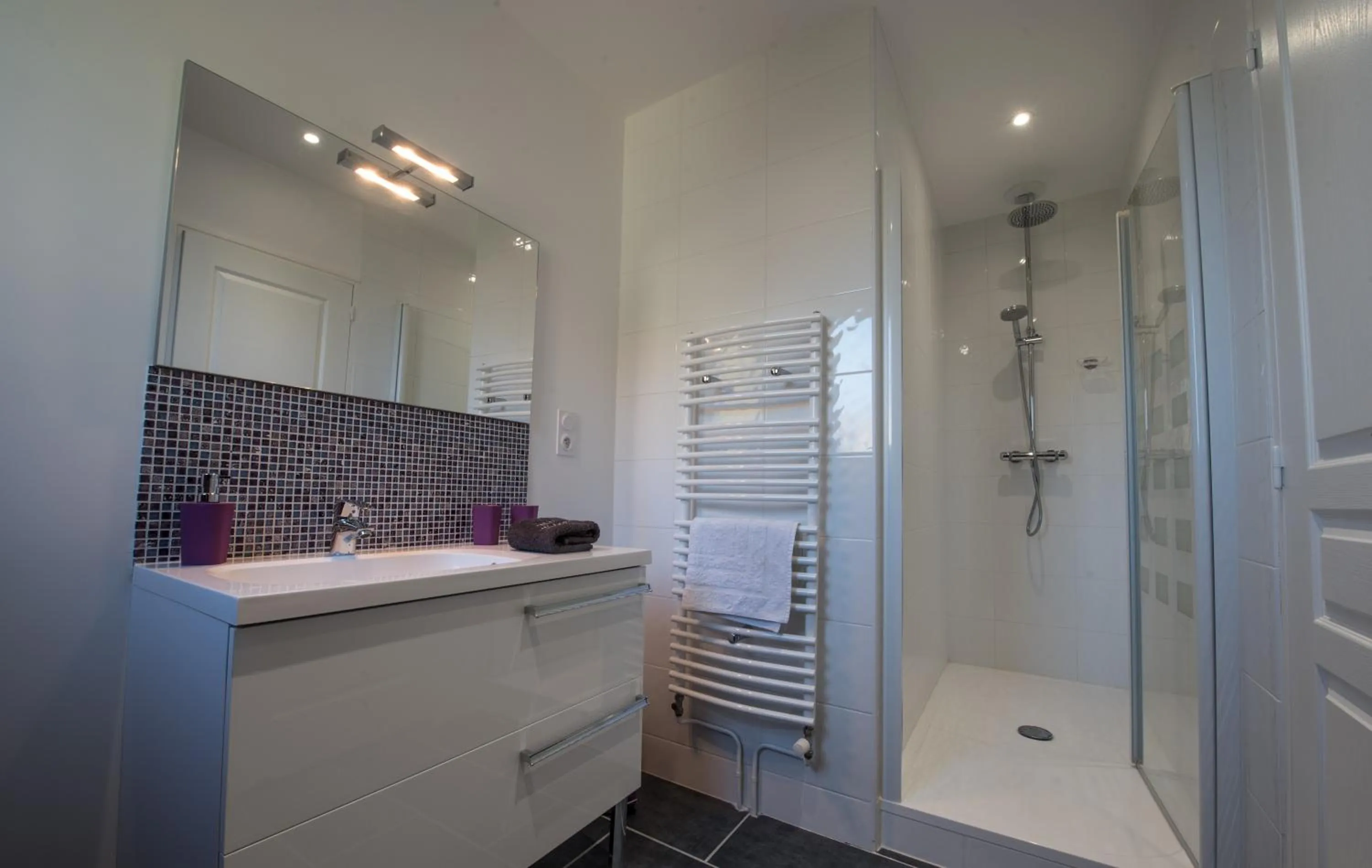 Bathroom in Chambres d'hôtes Villa Volcano