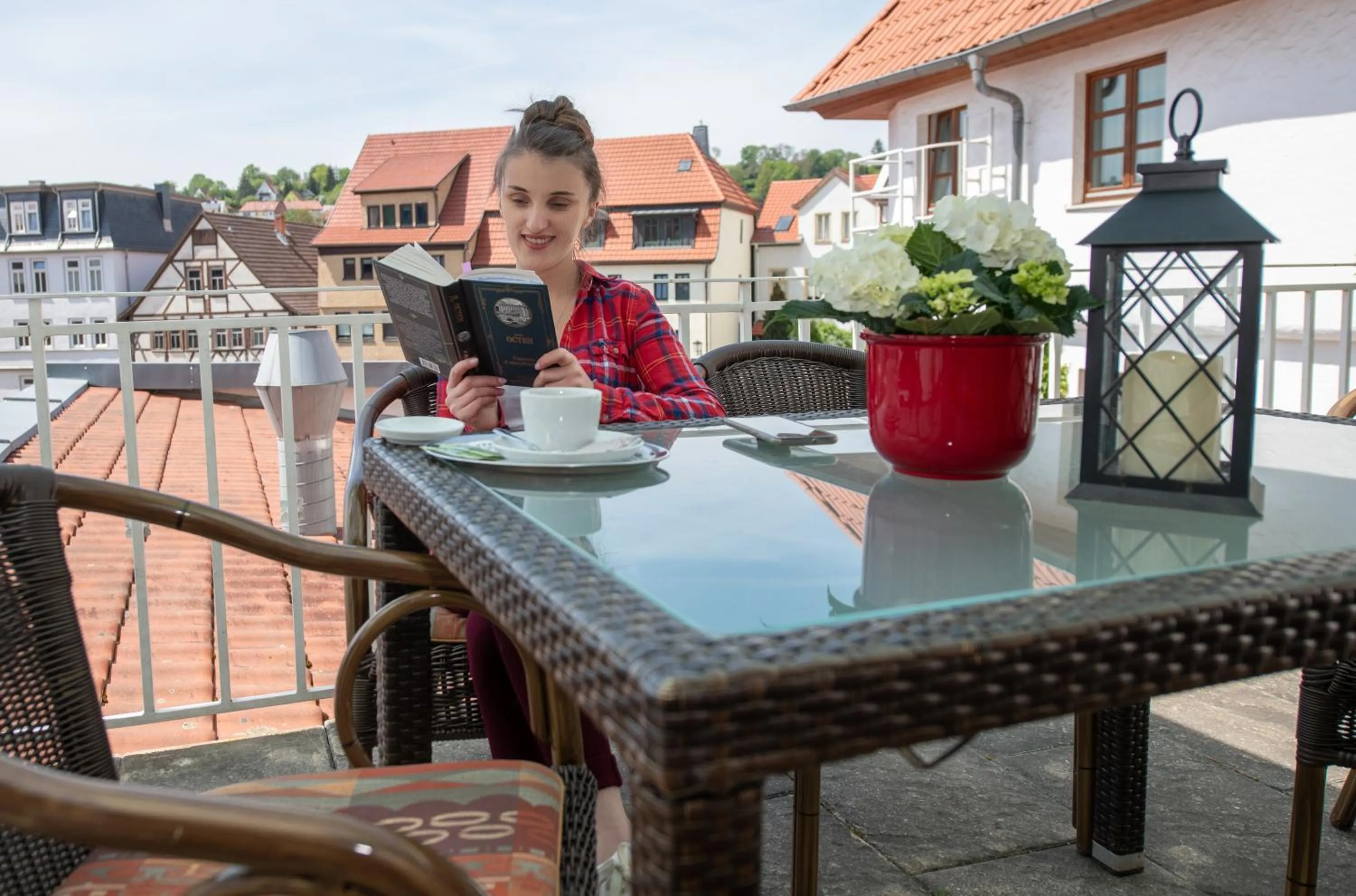 Balcony/Terrace in Stadthotel Patrizier