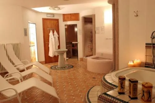 Bathroom in Hotel Prealpi