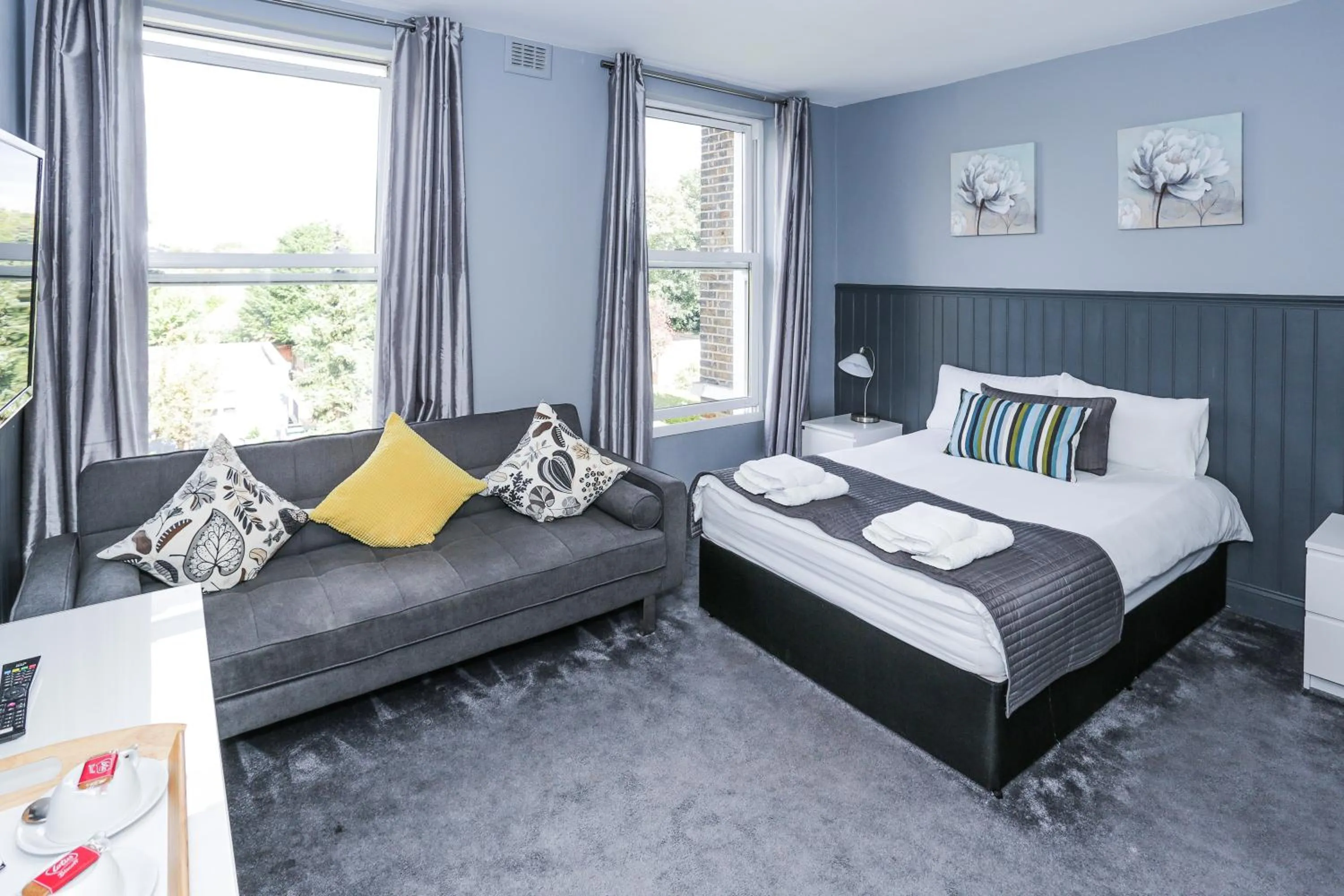 Bedroom, Bed in Beckenham Park Hotel