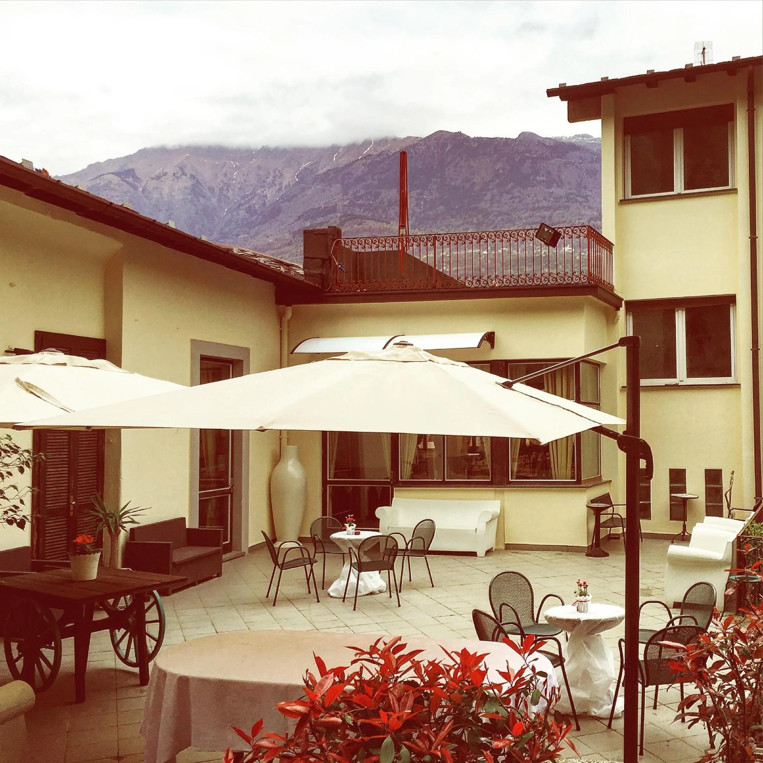 Facade/entrance in Hotel Trieste