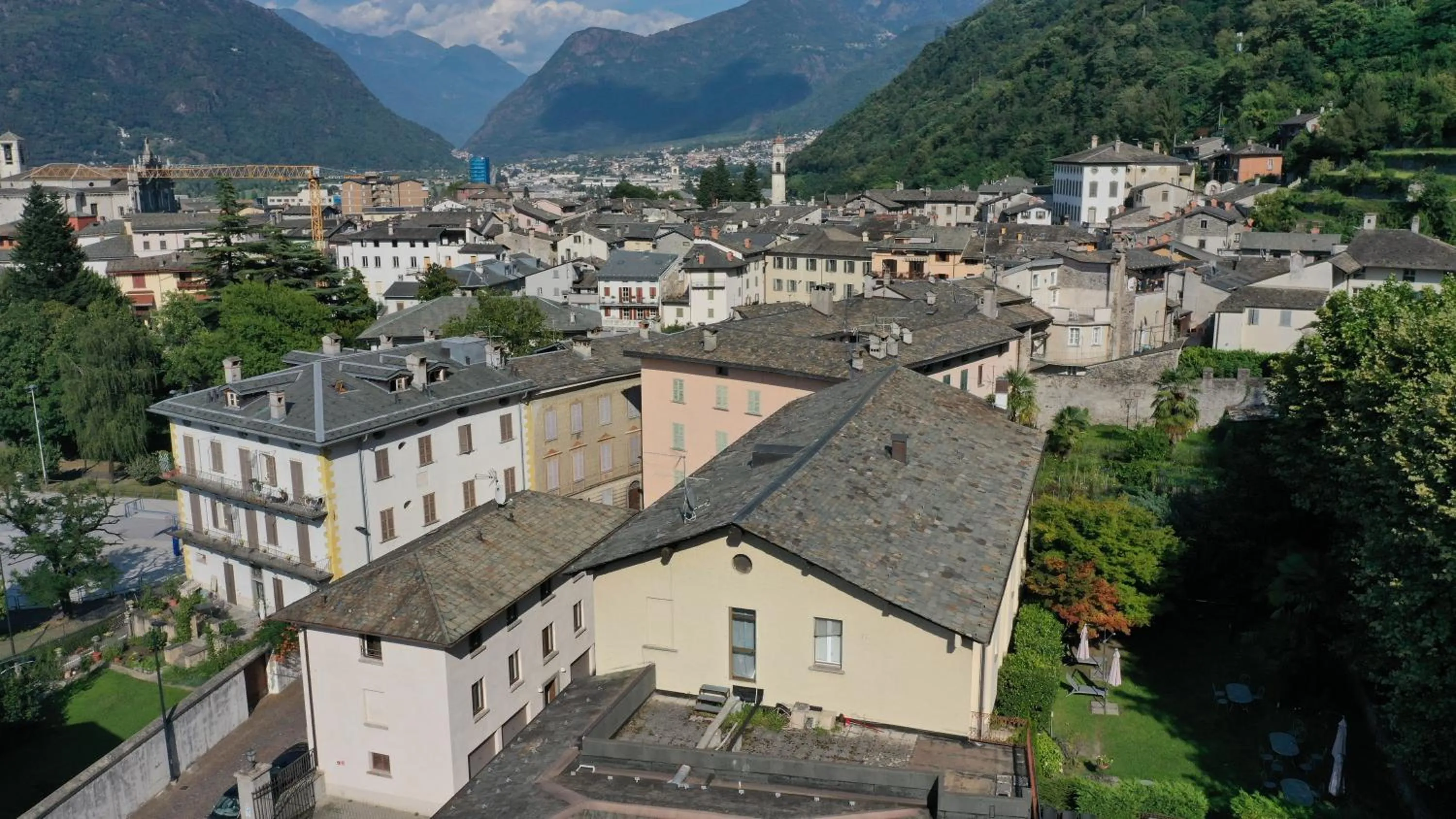 Bird's eye view in Hotel Trieste
