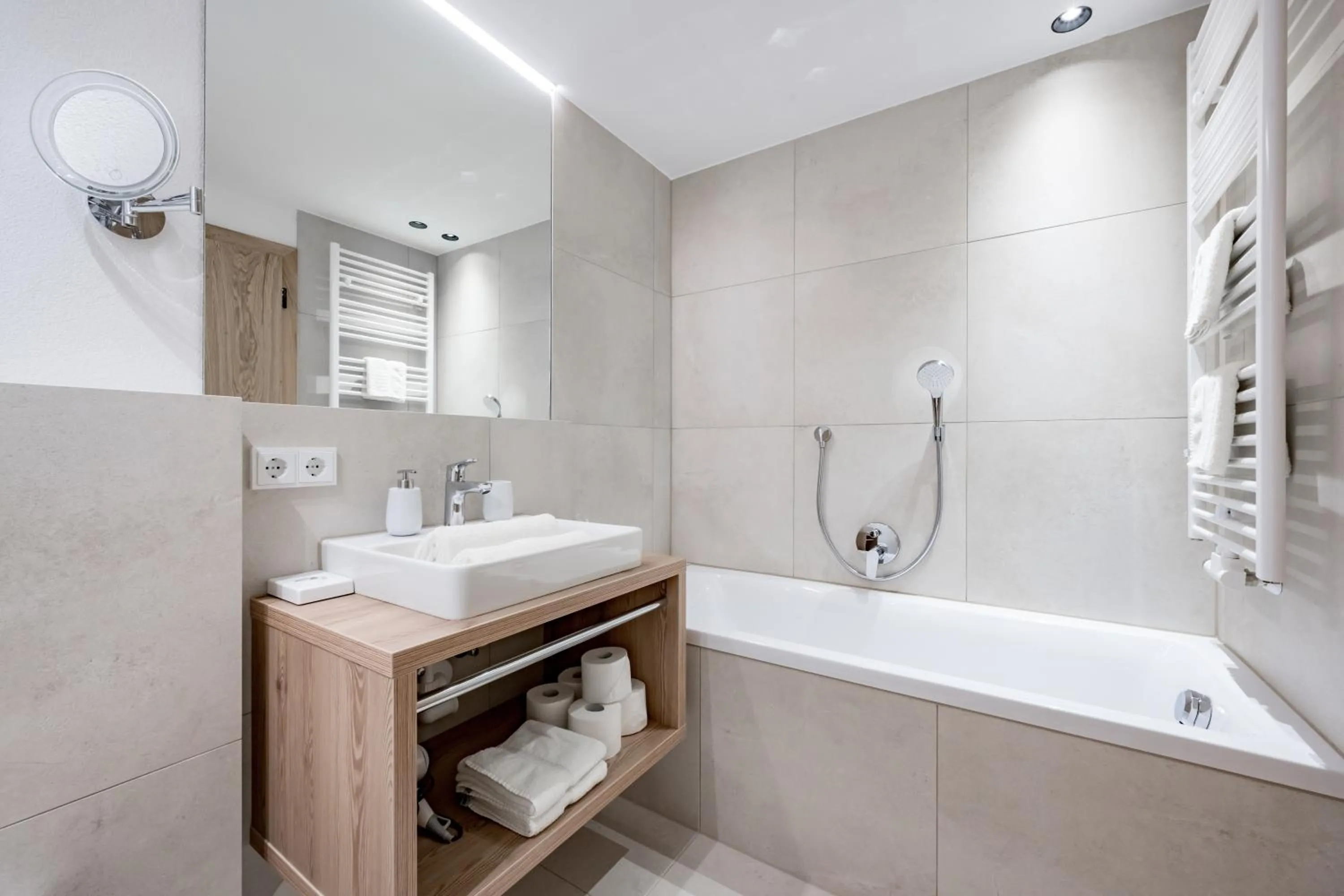 Bathroom in Bühlhof Appartements