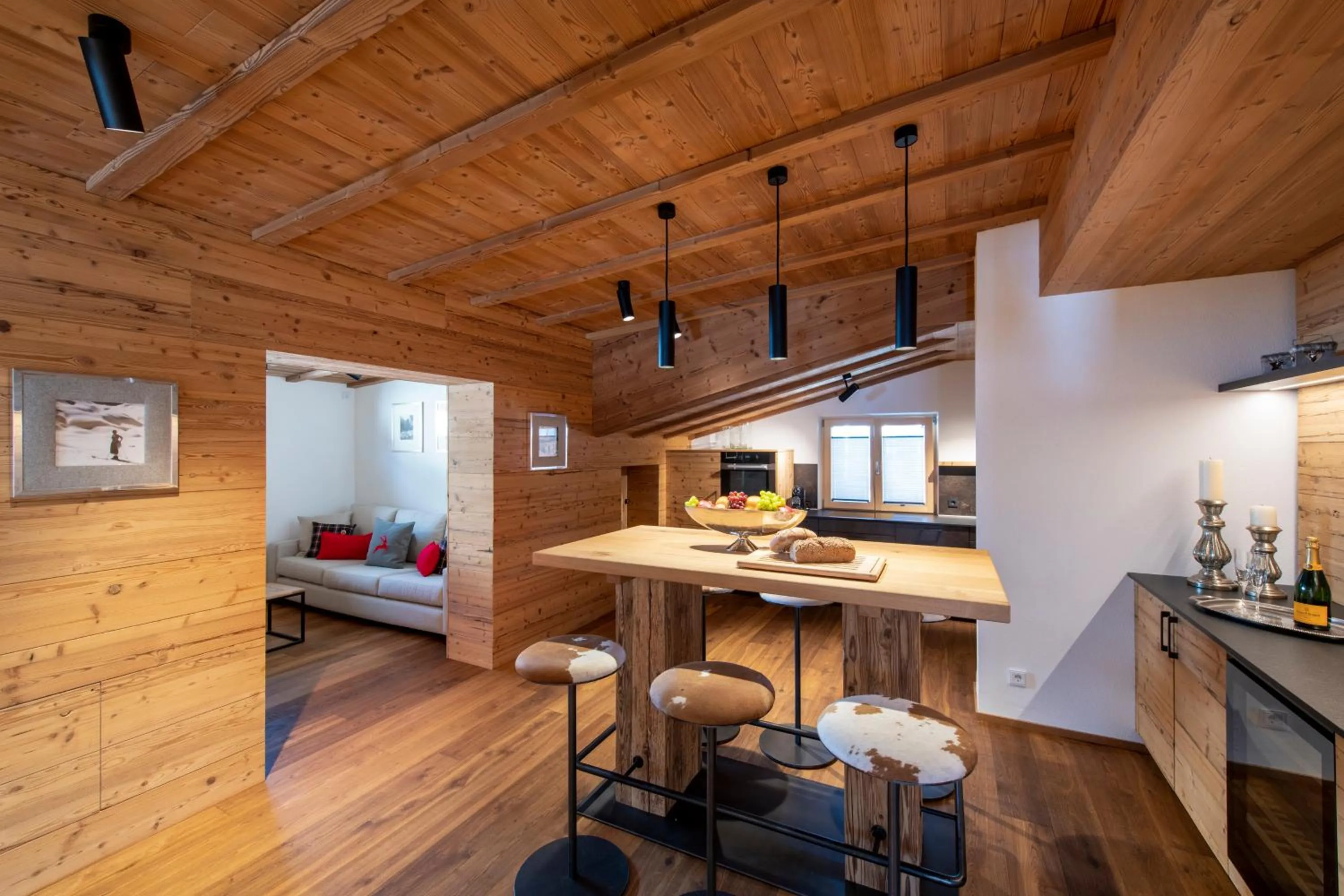 Seating area in Bühlhof Appartements