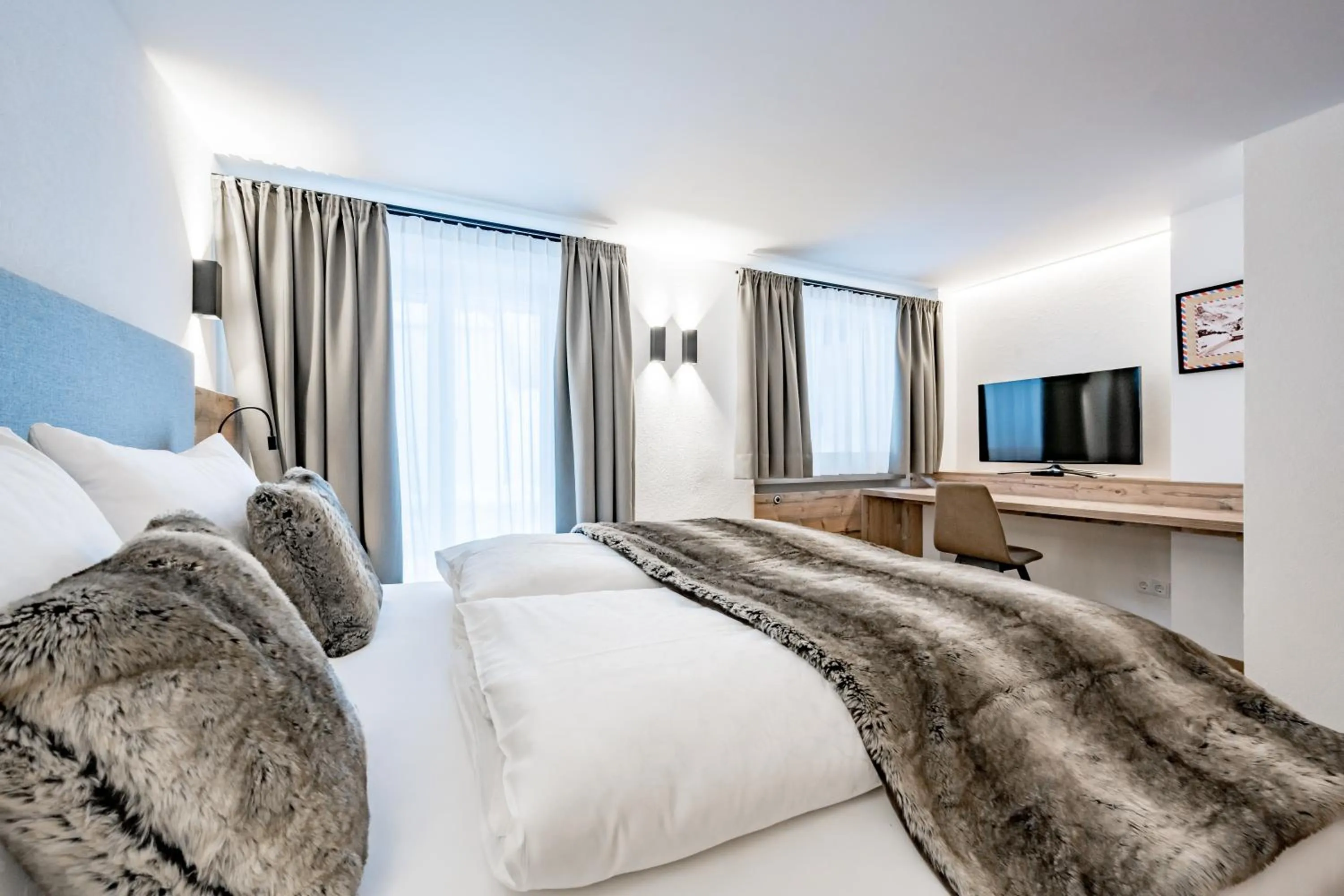 Bedroom, Bed in Bühlhof Appartements