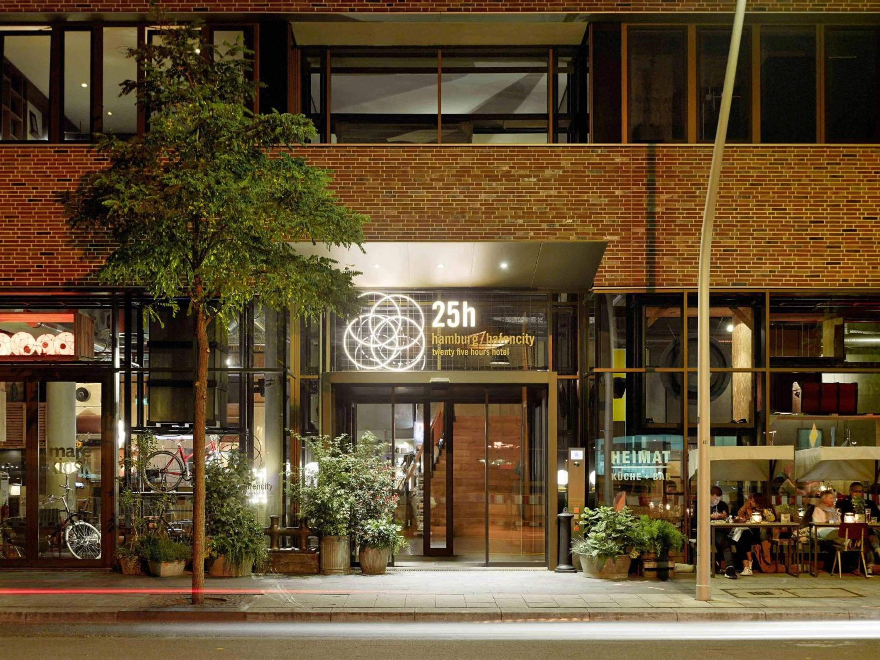 Property building in 25hours Hotel Hamburg HafenCity