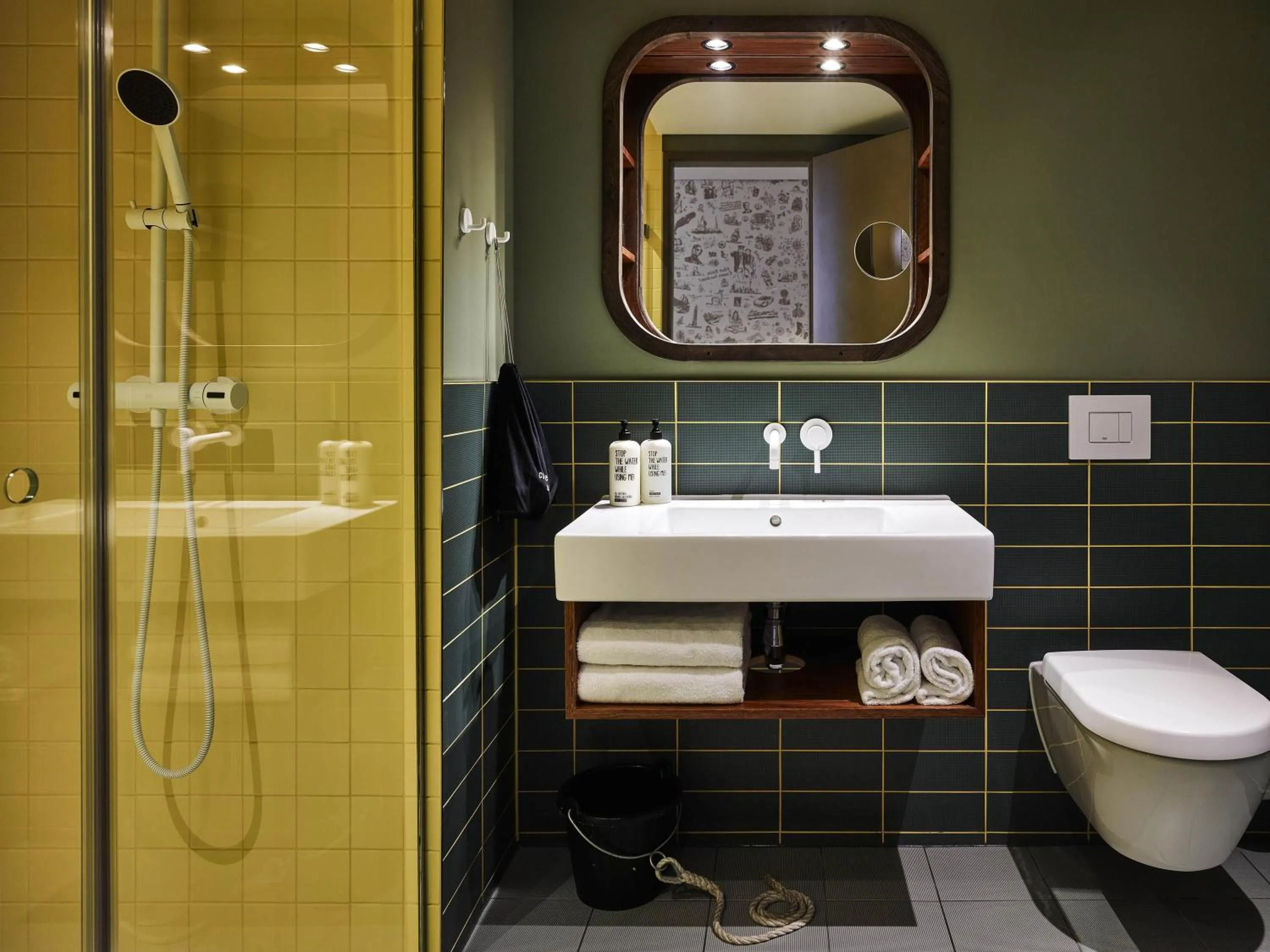 Bedroom in 25hours Hotel Hamburg HafenCity