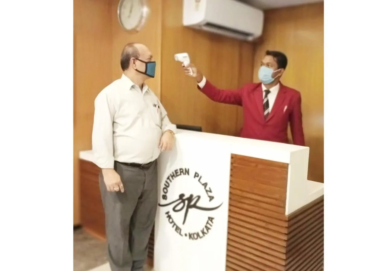 People in Southern Plaza