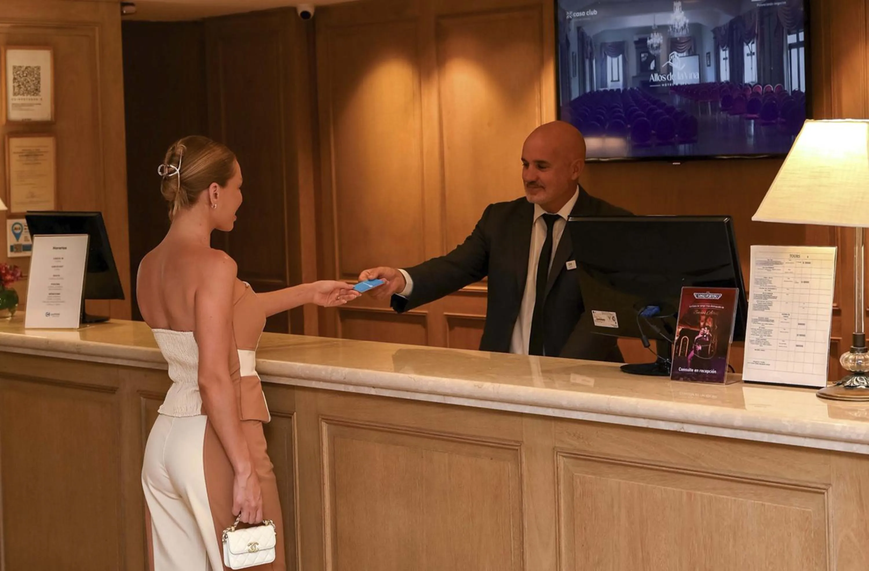 Lobby or reception in Cyan Américas Towers Hotel